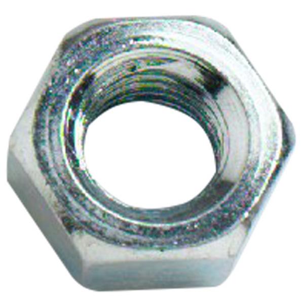 Hexagon Hex Nuts, BZP Steel M6 (100 Pack)