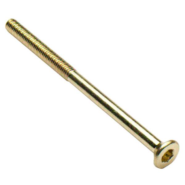 Allen Headed Furniture Connector Bolts, Yellow Zinc Plated M6 x 150mm (4 Pack)