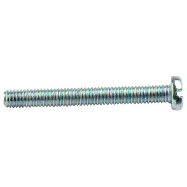 Slotted Pan Head Machine Screws, AISI 316 Marine Grade Stainless Steel M3 x 12mm (10 Pack)