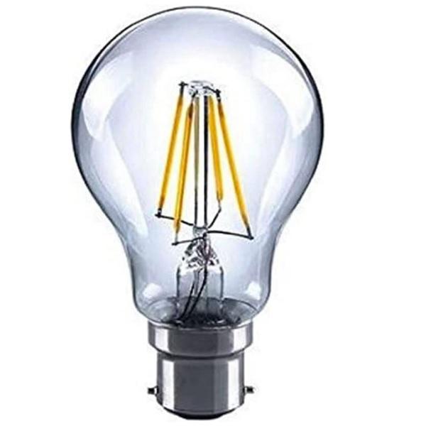 A19 LED Filament Bulb, Warm White, 4W BC/B22/B22d/BA22d