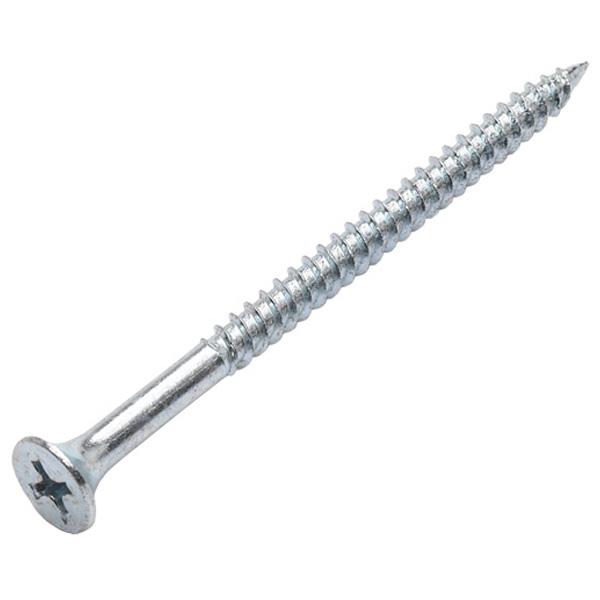 Fine Thread Bugle Head Plasterboard Drywall Screws, Zinc Plated 4.2mm x 75mm (500 Pack)