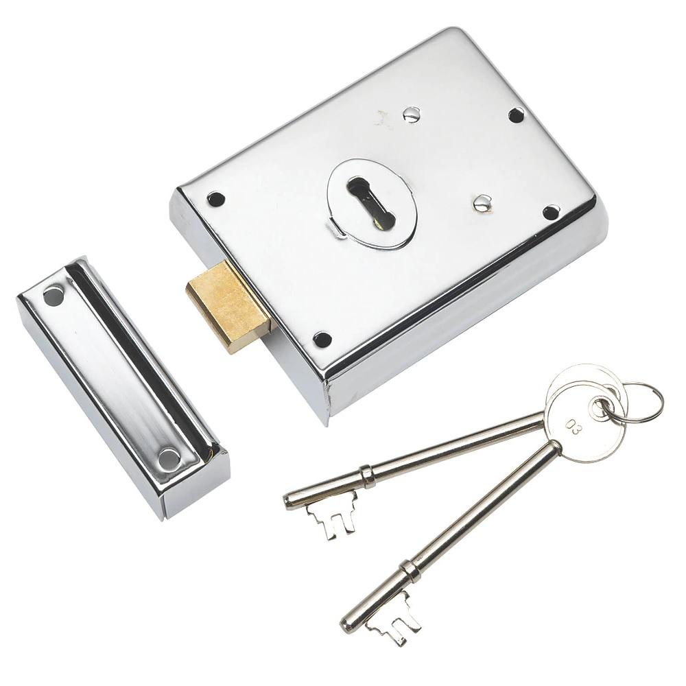 Slim Rim Deadlock, Chrome Plated - 103mm