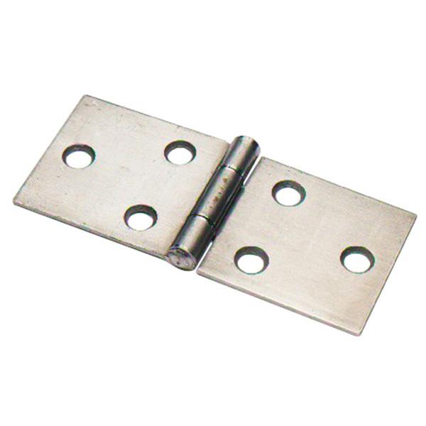 Backflap Table Hinges, Self Colour 50mm (2 Pack)