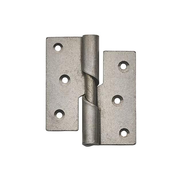 Right-Hand Rising Butt Hinges, Steel 75mm (2 Pack)