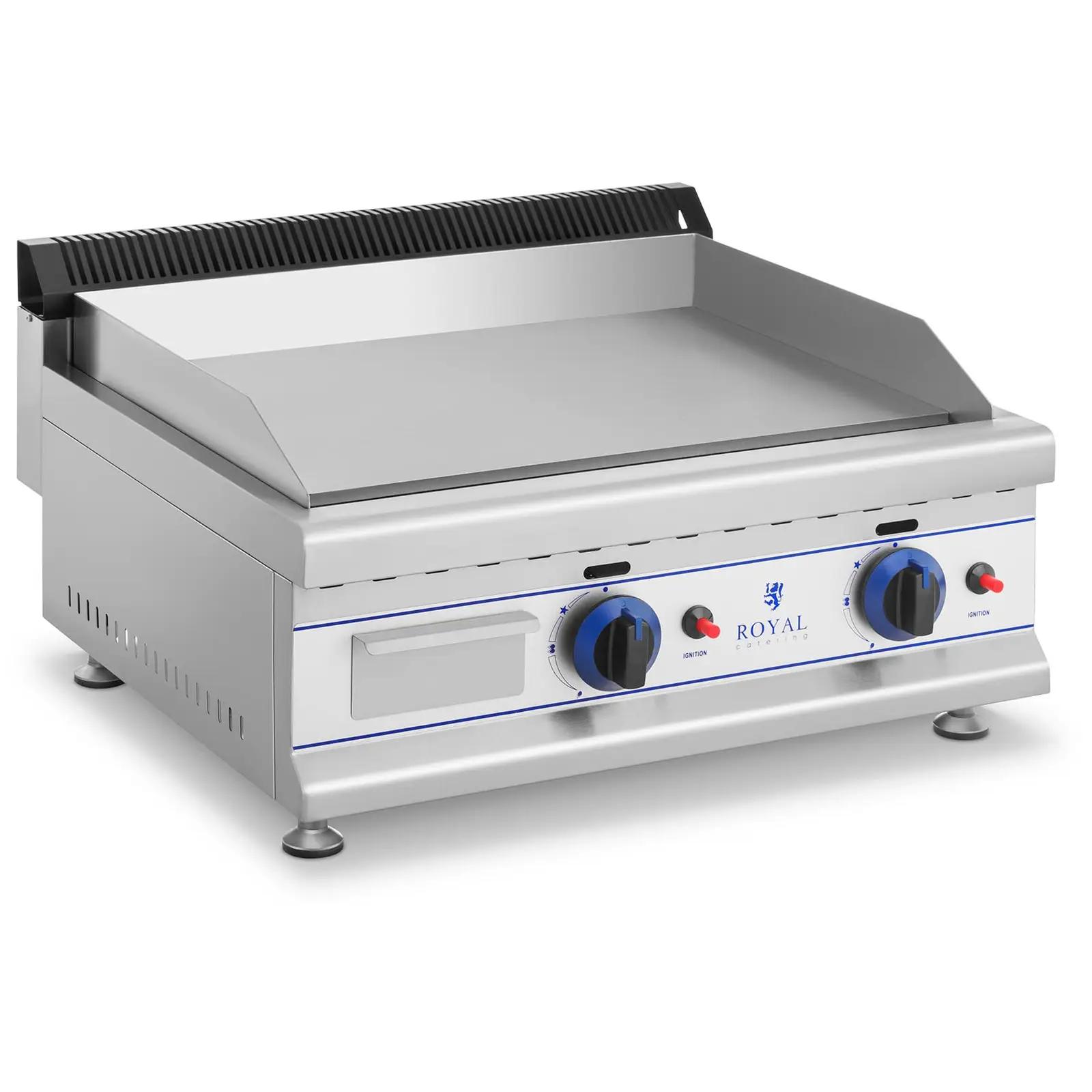 Gas Griddle - 65 cm - Propane/Butane - 30 mbar