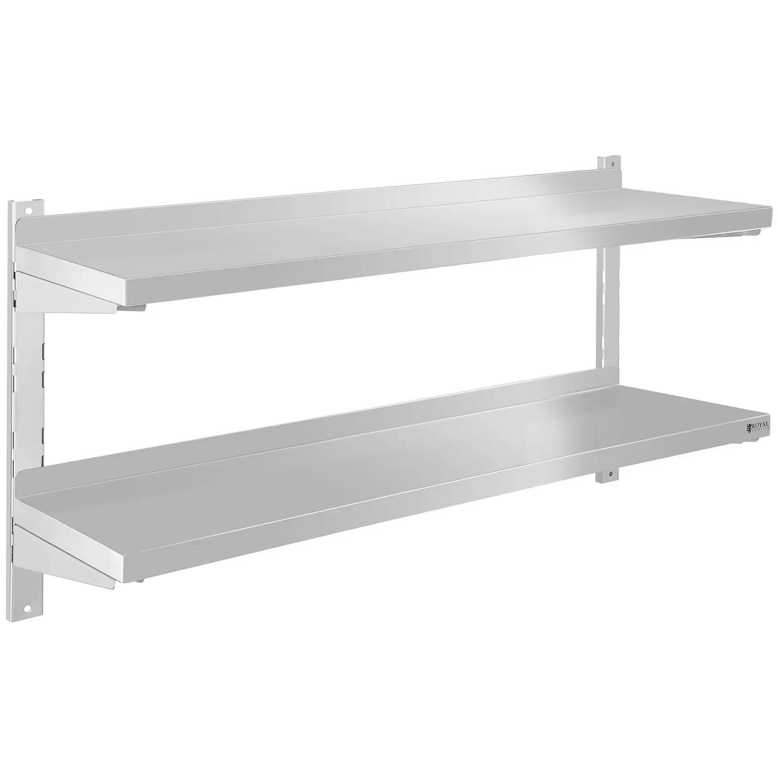 Floating Shelf - 2 Tier - 120 Cm