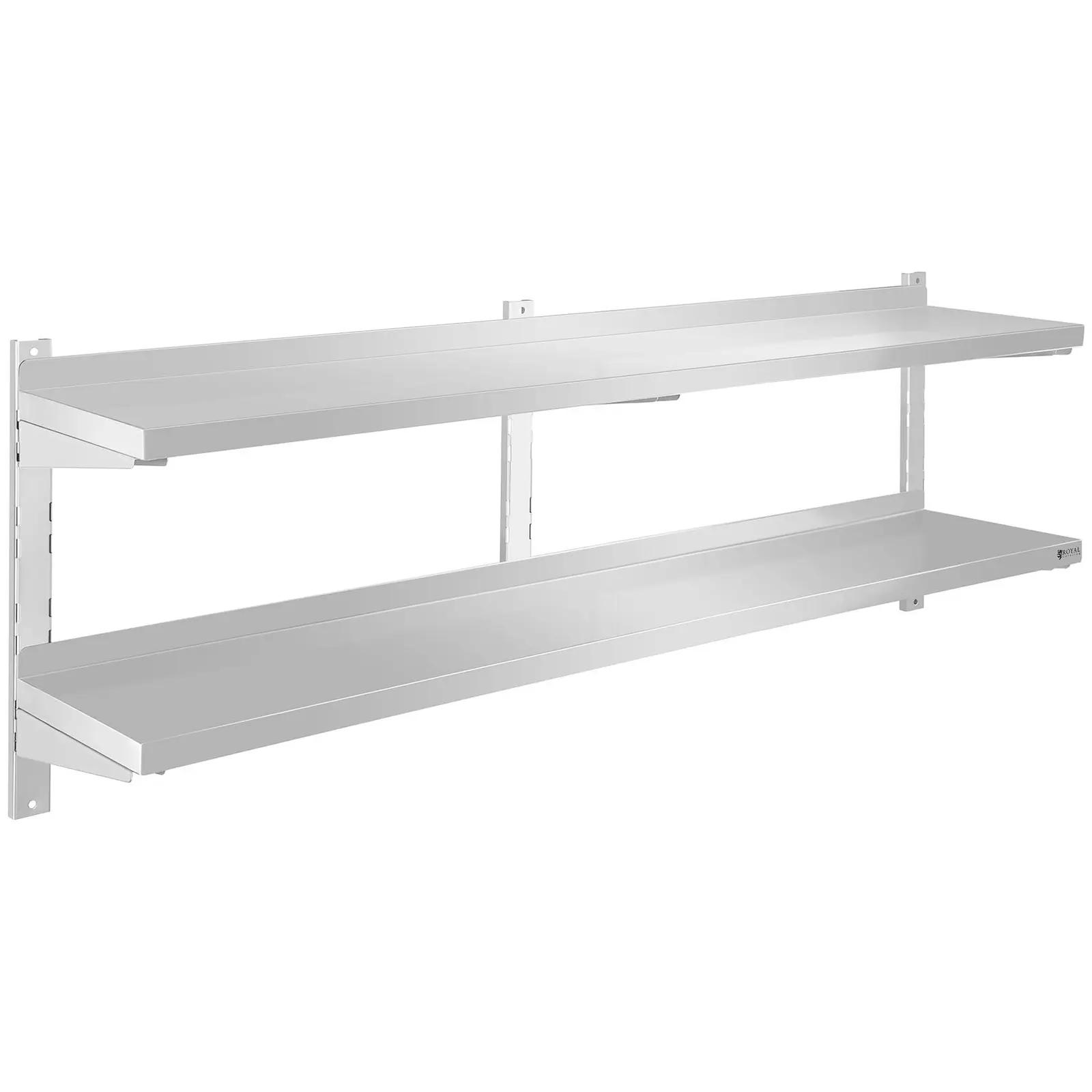 Floating Shelf - 2 Tier - 160 Cm