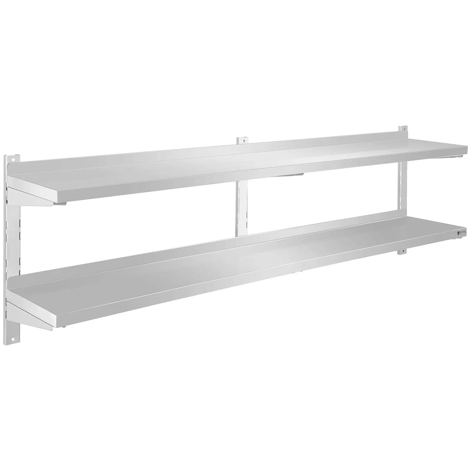 Floating Shelf - 2 Tier - 180 Cm