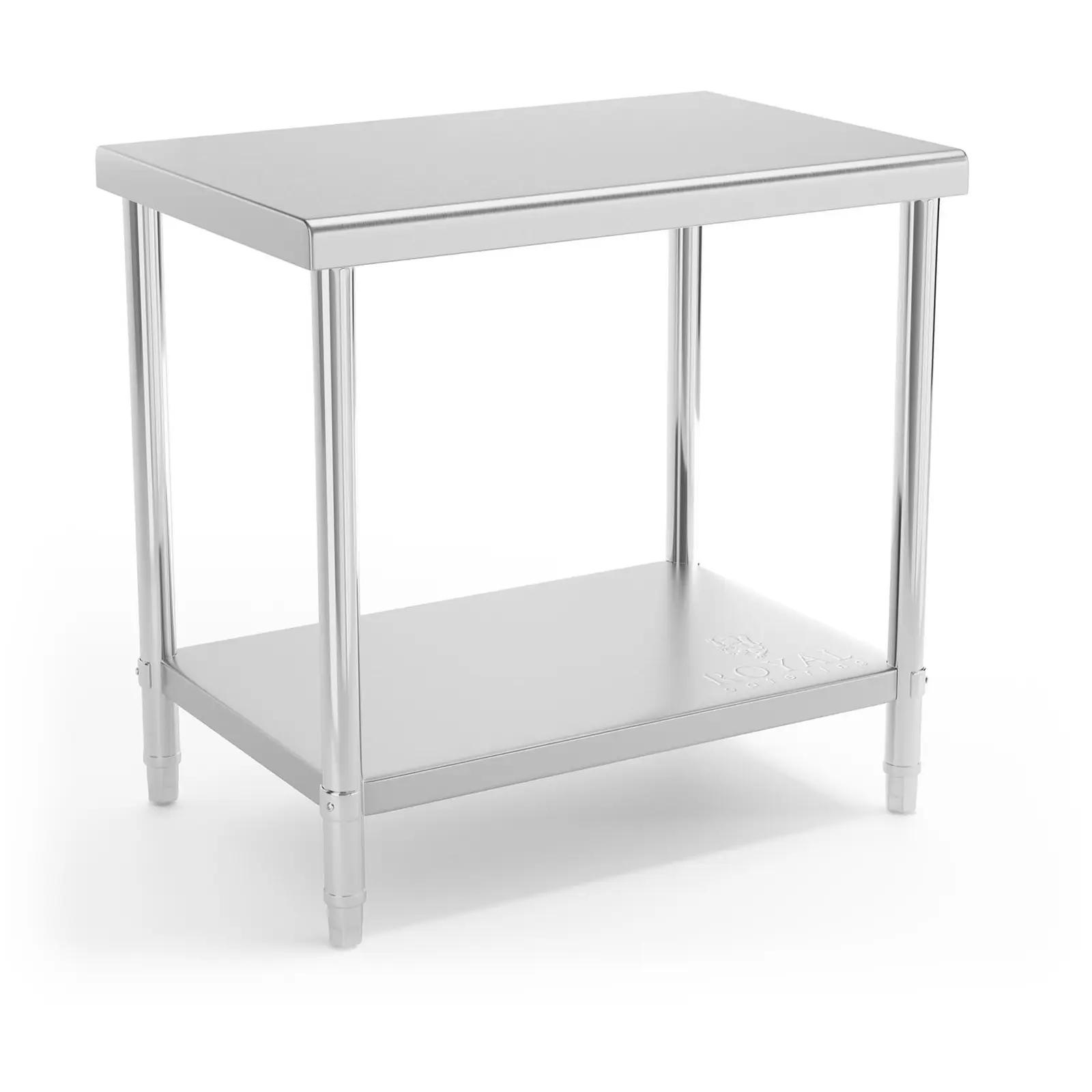 Stainless Steel Work Table - 90 X 60 Cm - 210 Kg Load Capacity