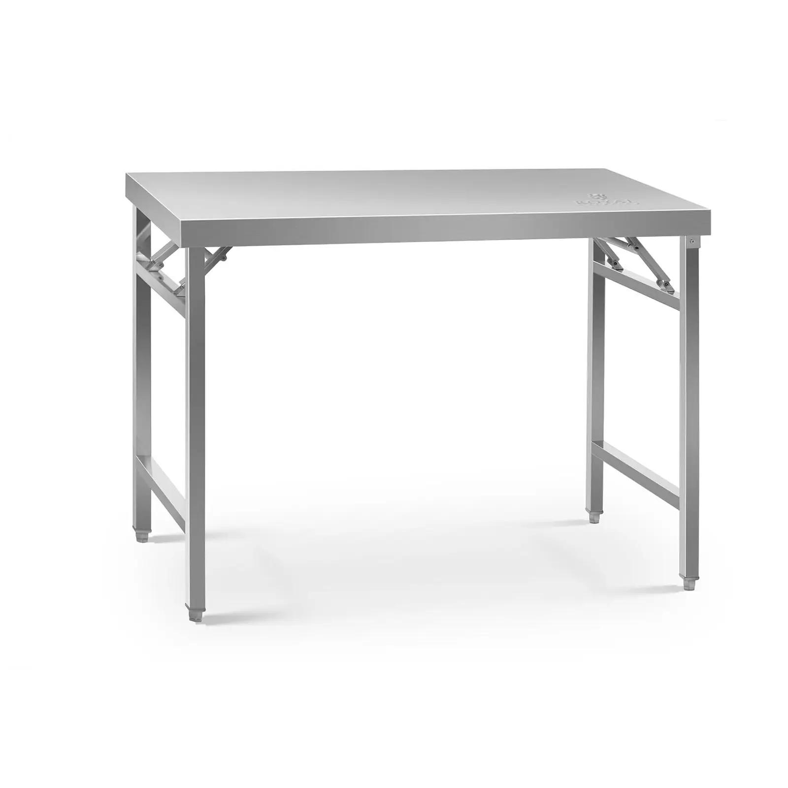 Folding Work Table - 70 x 120 cm - 215 kg load capacity