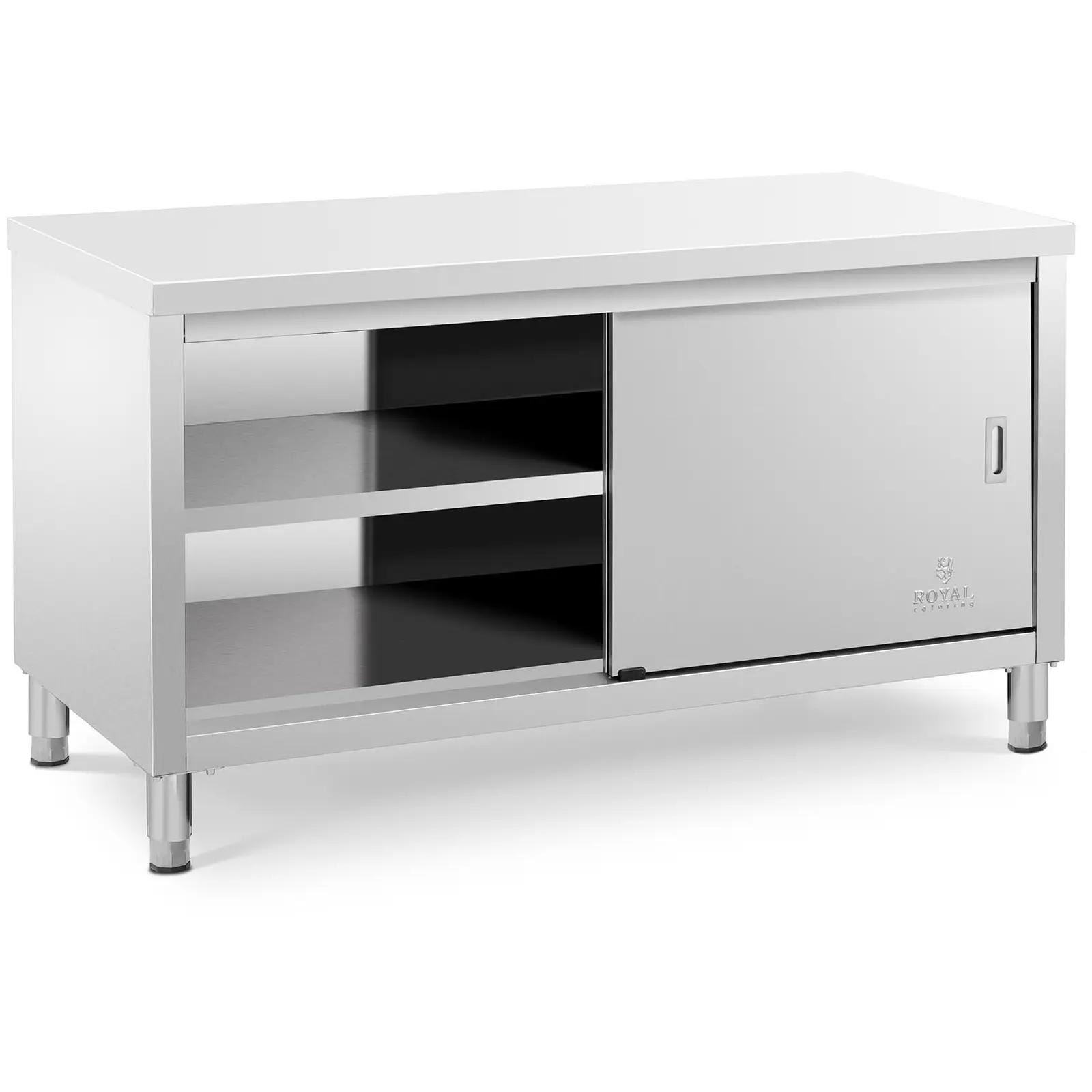 Stainless Steel Work Cabinet - 150 X 70 X 85 Cm - 600 Kg Load Capacity