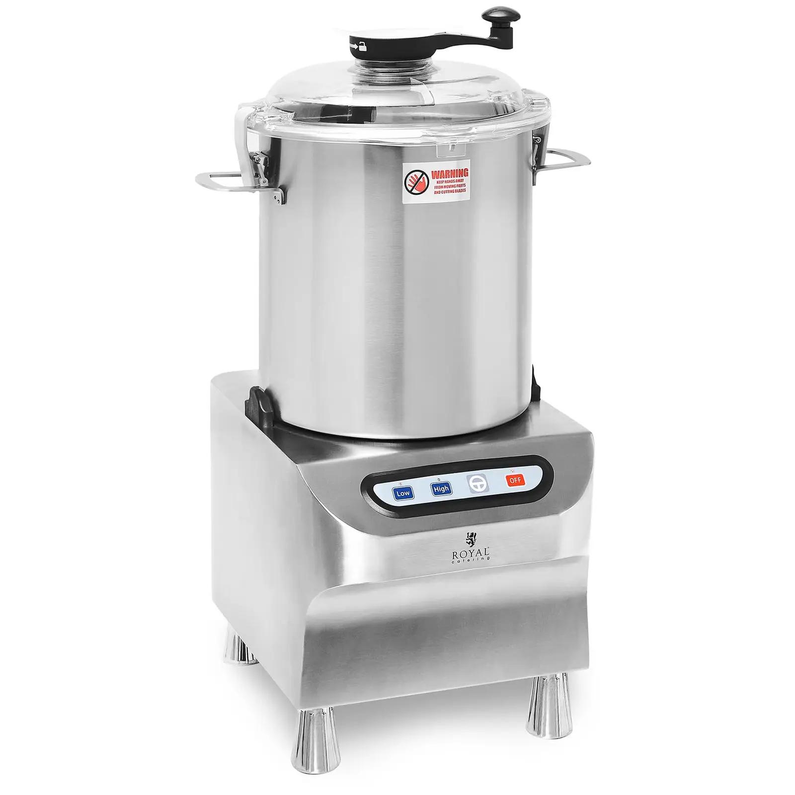 Bowl Cutter - 1500/2200 Rpm - Royal Catering - 18 L