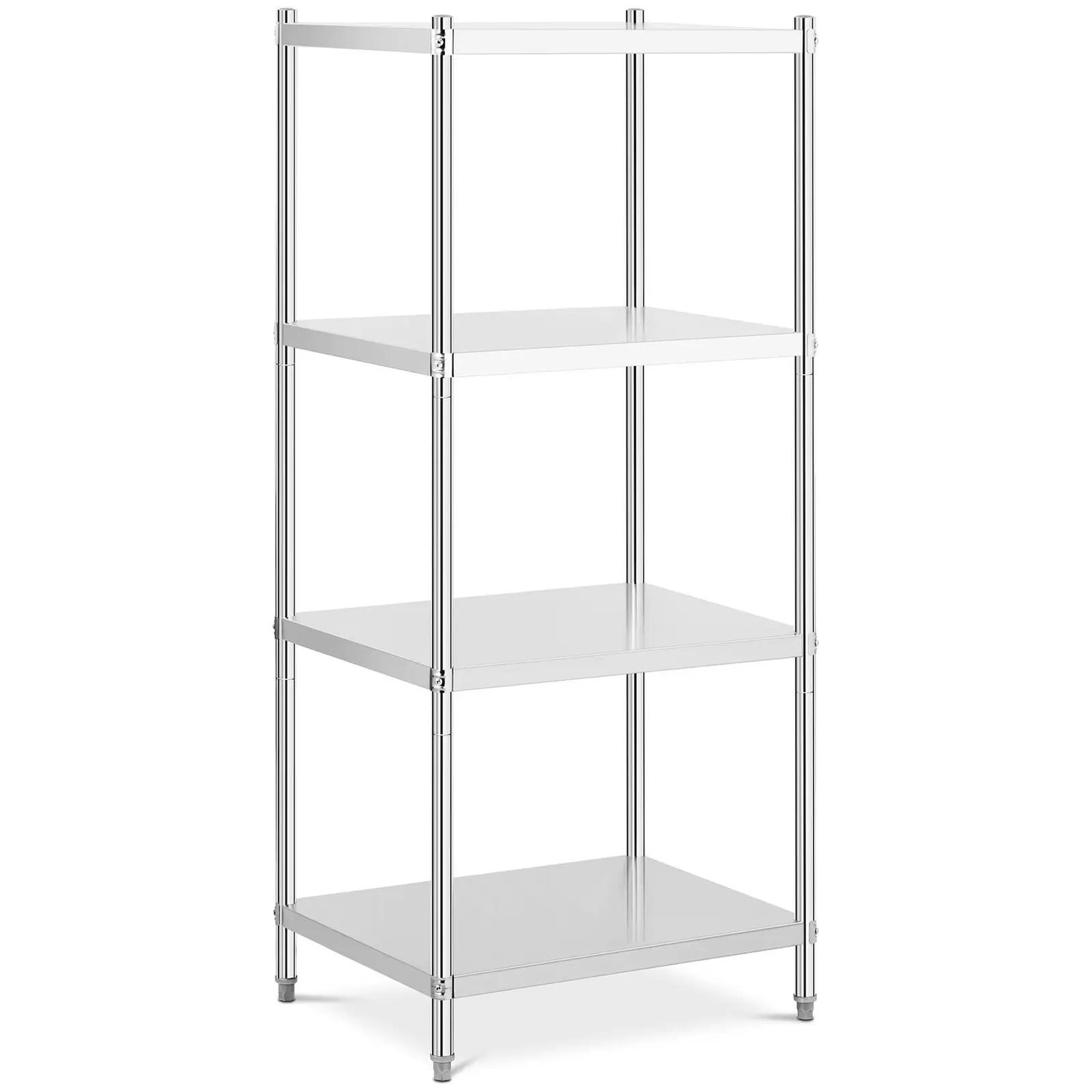 Metal Shelving Unit - 80 x 60 x 180 cm (LxWxH) cm - Royal Catering - 200 kg