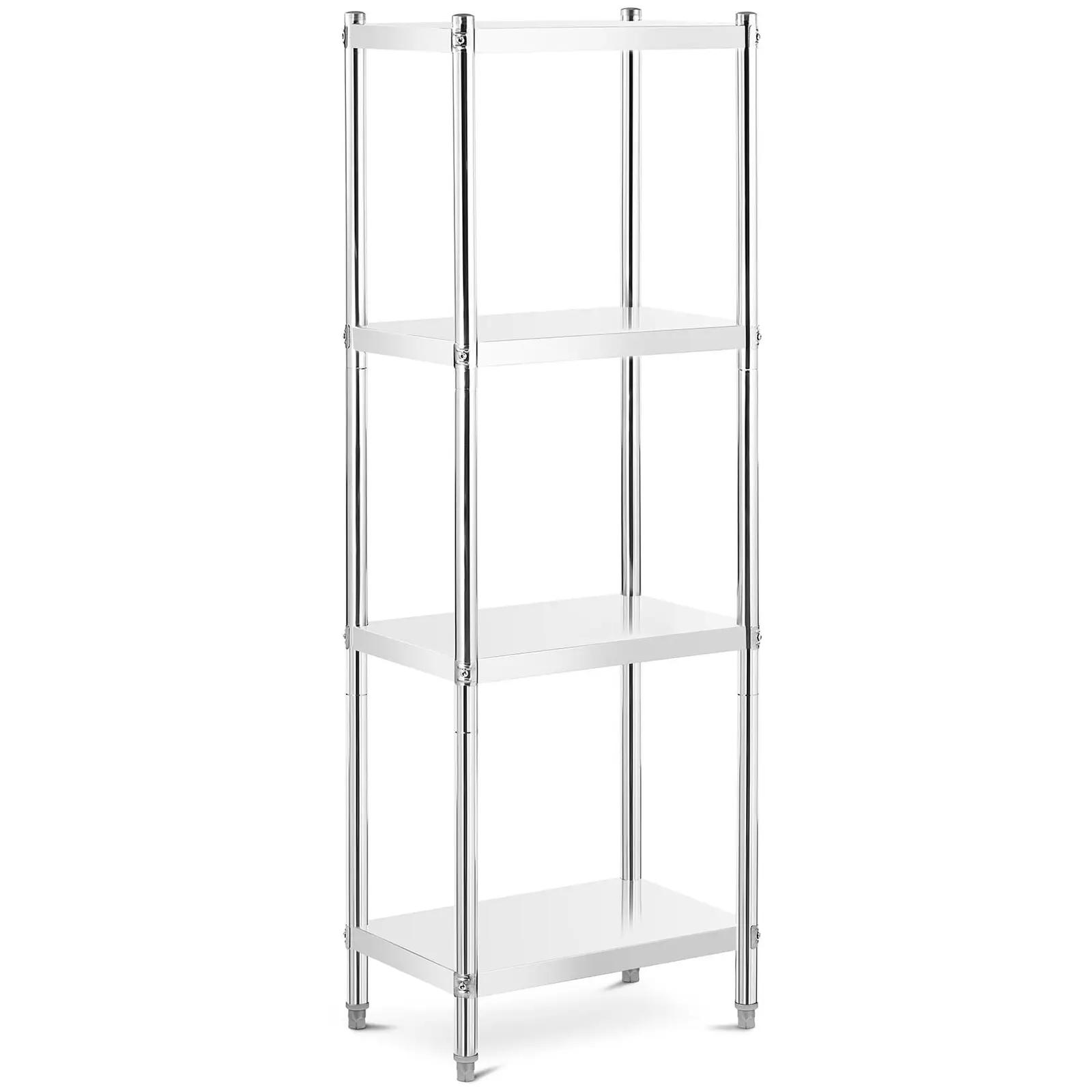 Metal Shelving Unit - 60 X 40 X 180 Cm (LxWxH) Cm - Royal Catering - 200 Kg