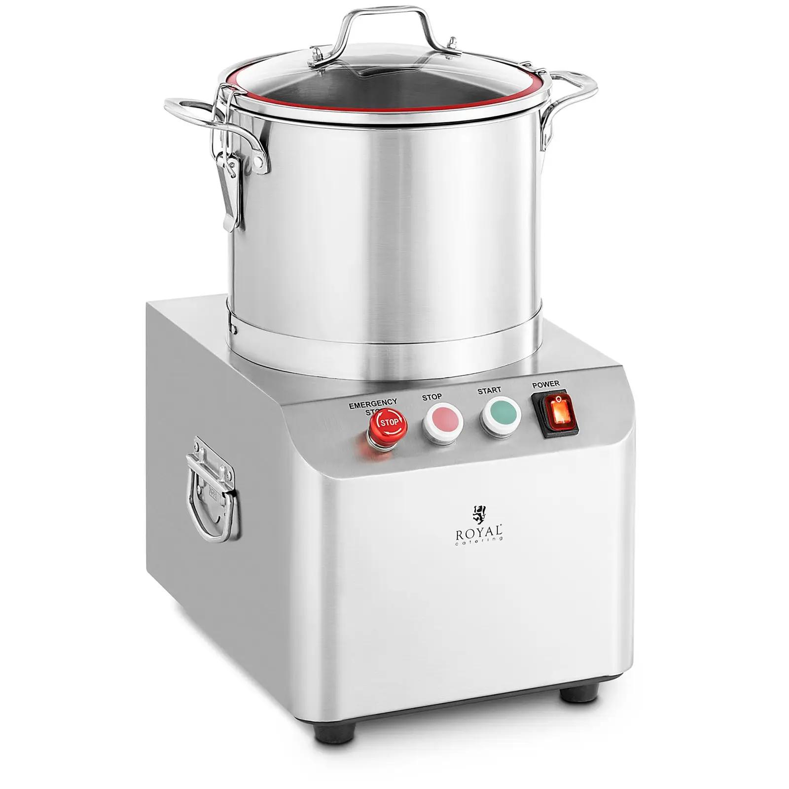 Bowl Cutter - 1400 Rpm - Royal Catering - 10 L