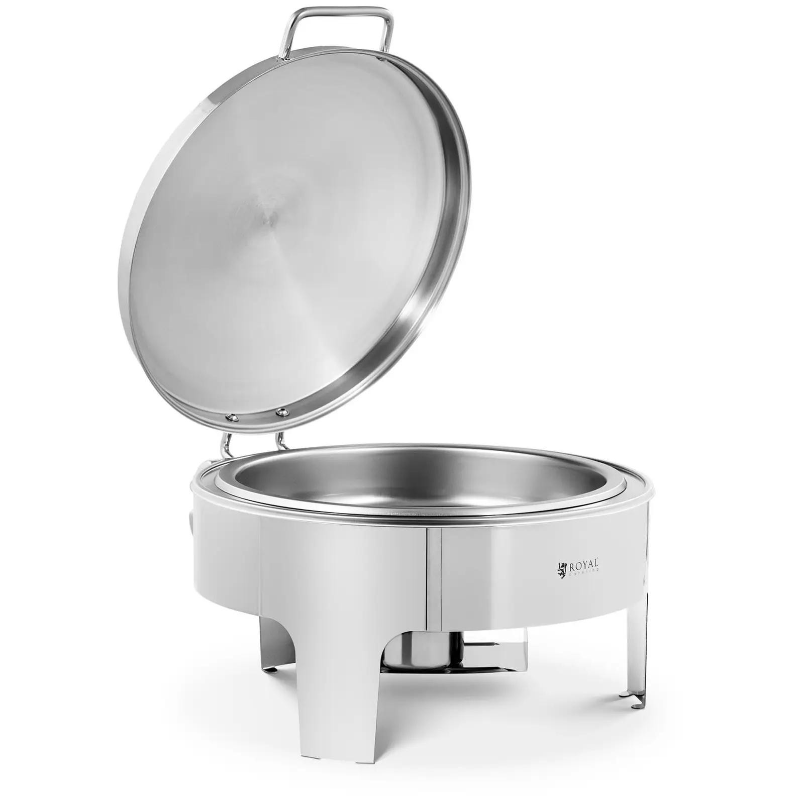 Chafing Dish - Round - Royal Catering - 5.8 L - 1 Fuel Cell