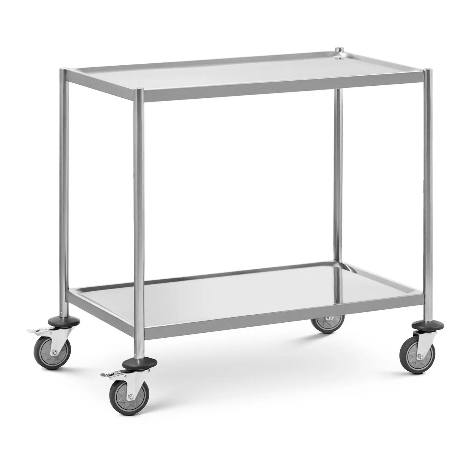 Serving Trolley - 2 Shelves - Up To 40 Kg - shelves: 82 X 50 Cm - Royal Catering