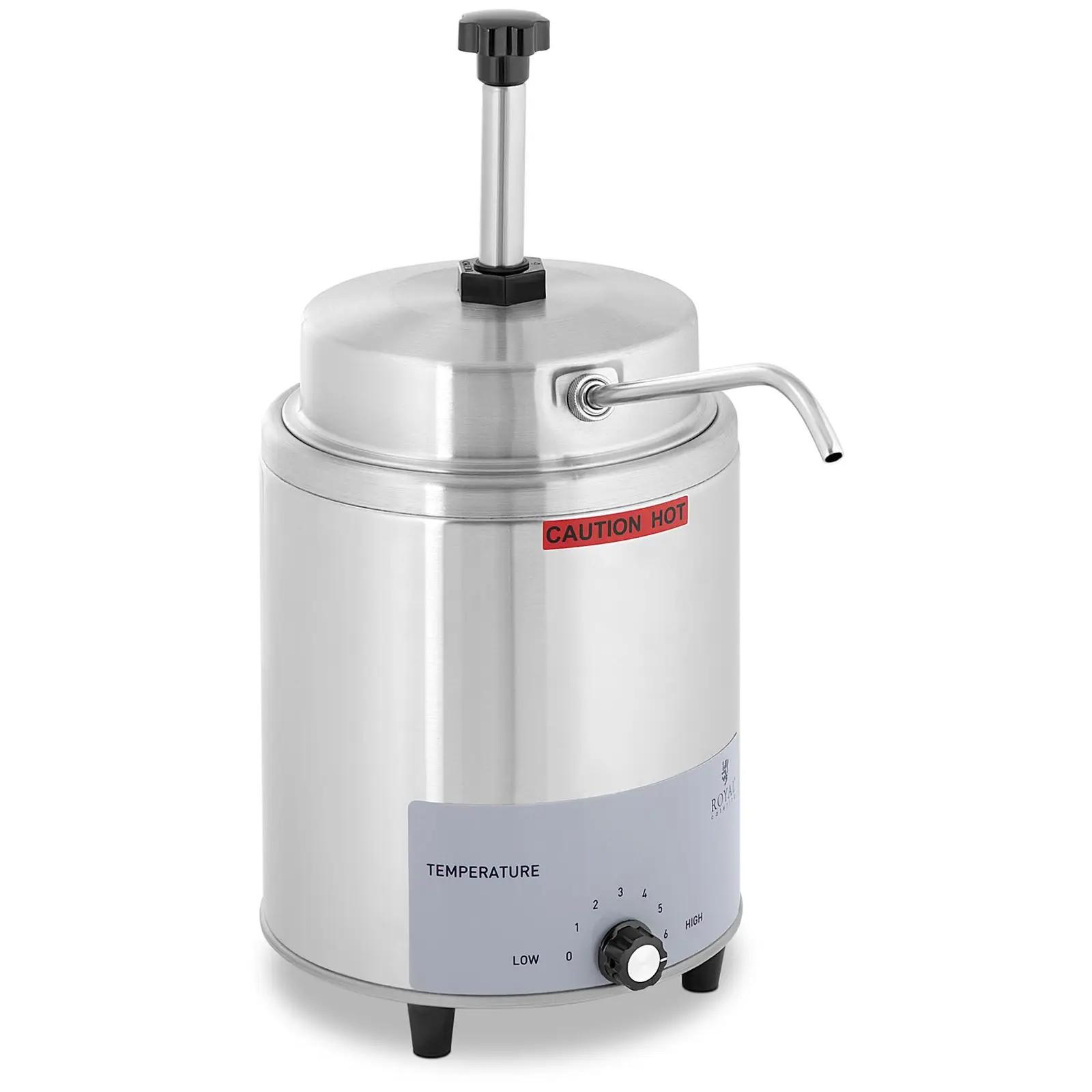 Sauce Dispenser - With Heating Function - 4.5 / 3.3 L - Royal Catering