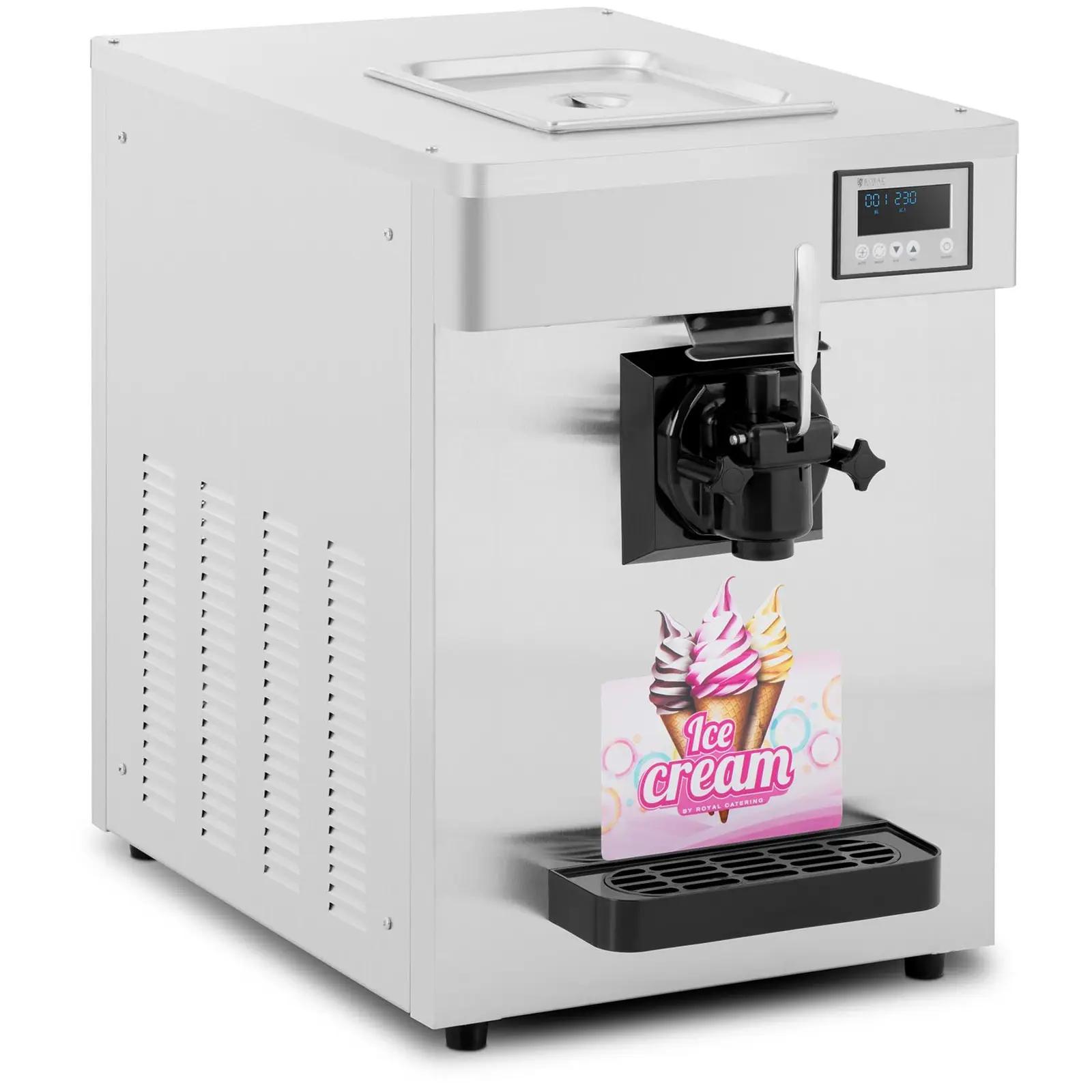 Soft Ice Cream Machine - 1150 W - 7 l/h - Container: 10 L - 1 Flavour - Royal Catering