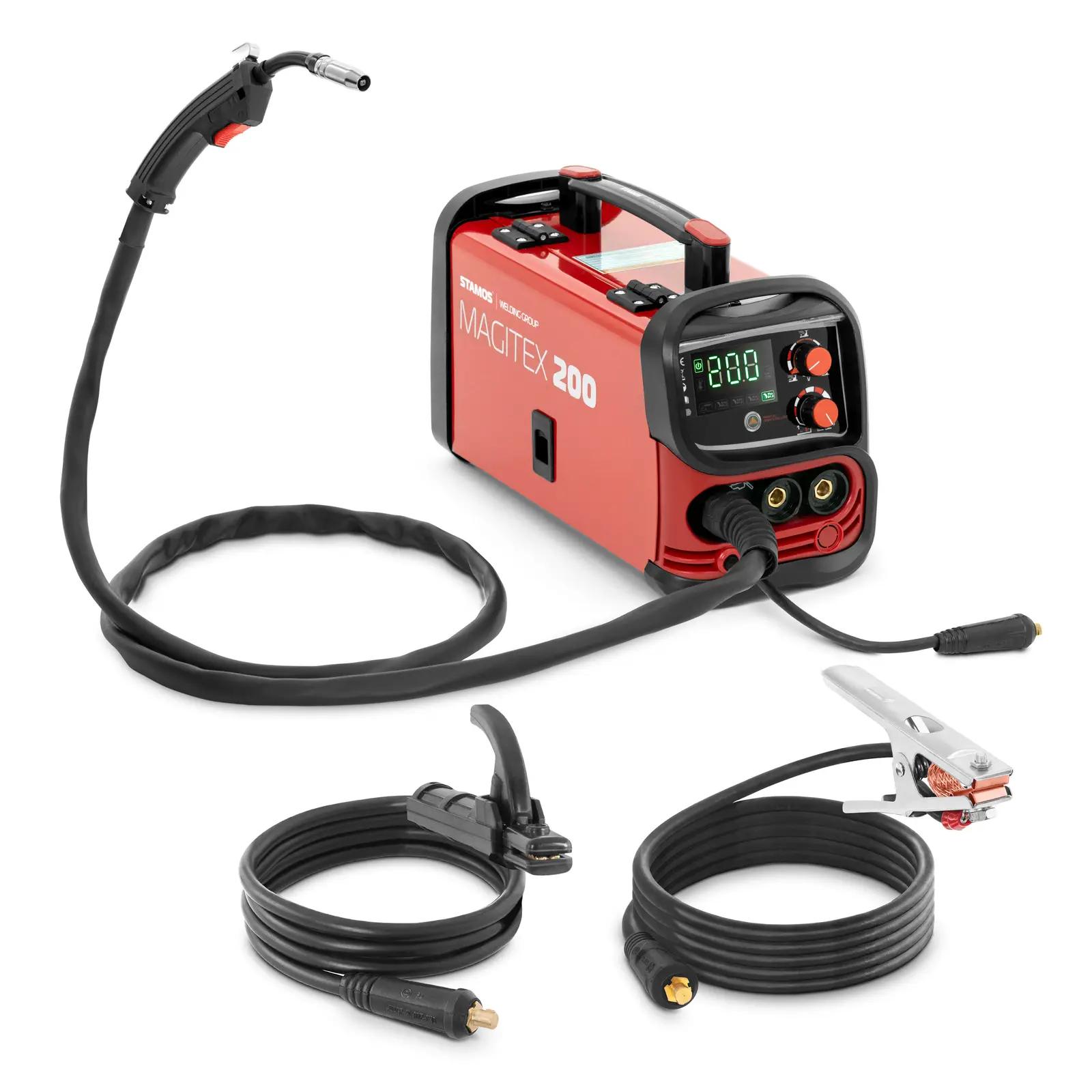 MIG/MAG Welder - 200 A - 60 % duty cycle - TIG Liftarc - manual - flux