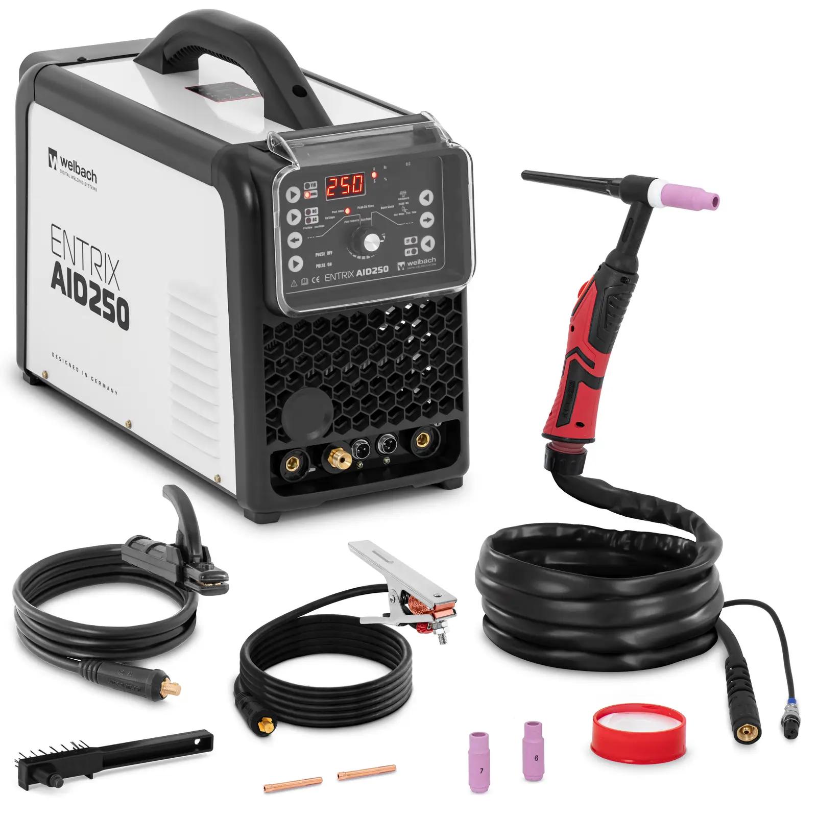 TIG Arc Welder - AC DC - 250 A - 60 % Duty Cycle - 2T/4T - MMA