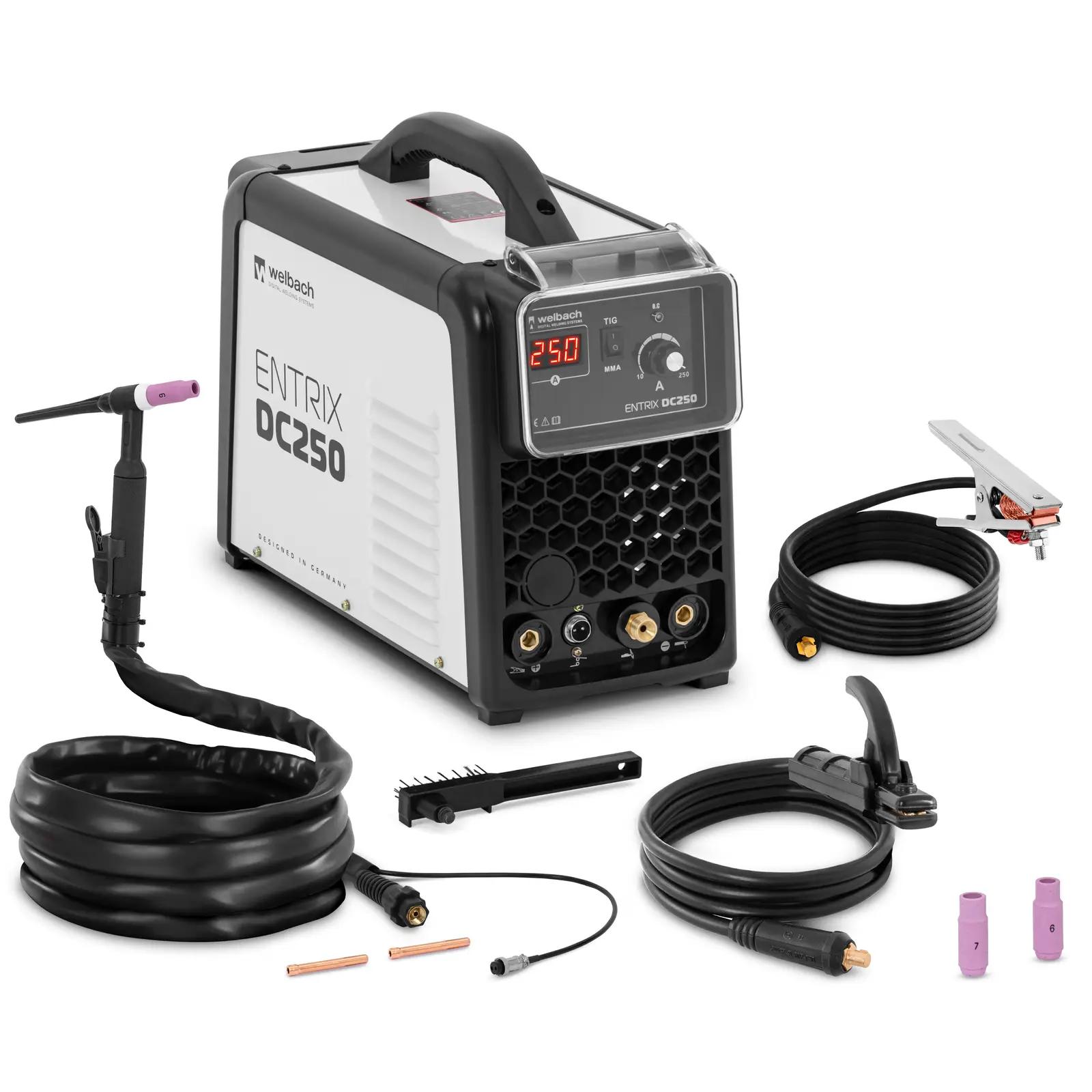 TIG Arc Welder - AC DC - 250 A - 60 % Duty Cycle - LED - MMA