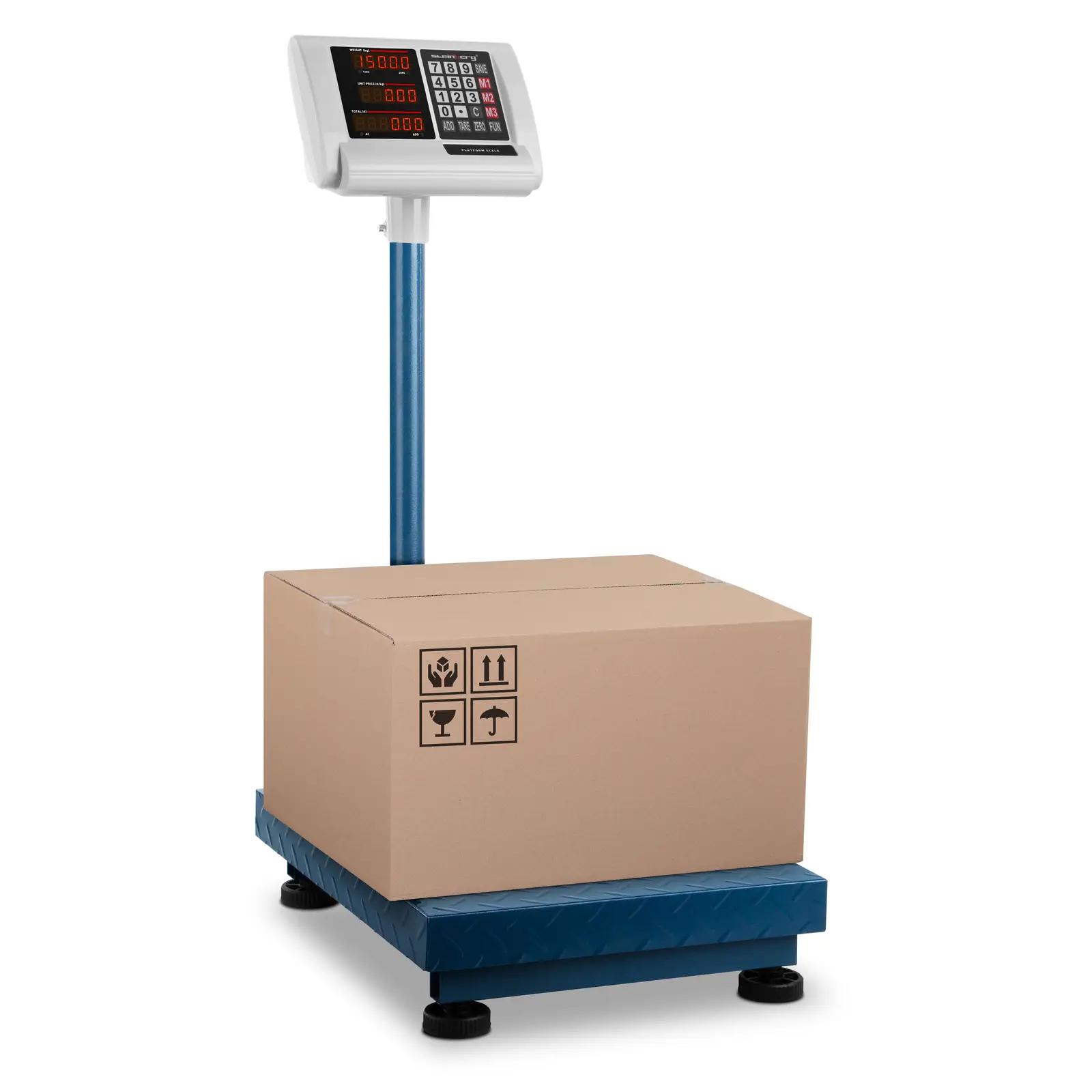 Platform Scale - 150 Kg / 10 G - 40 X 50 Cm - Foldable