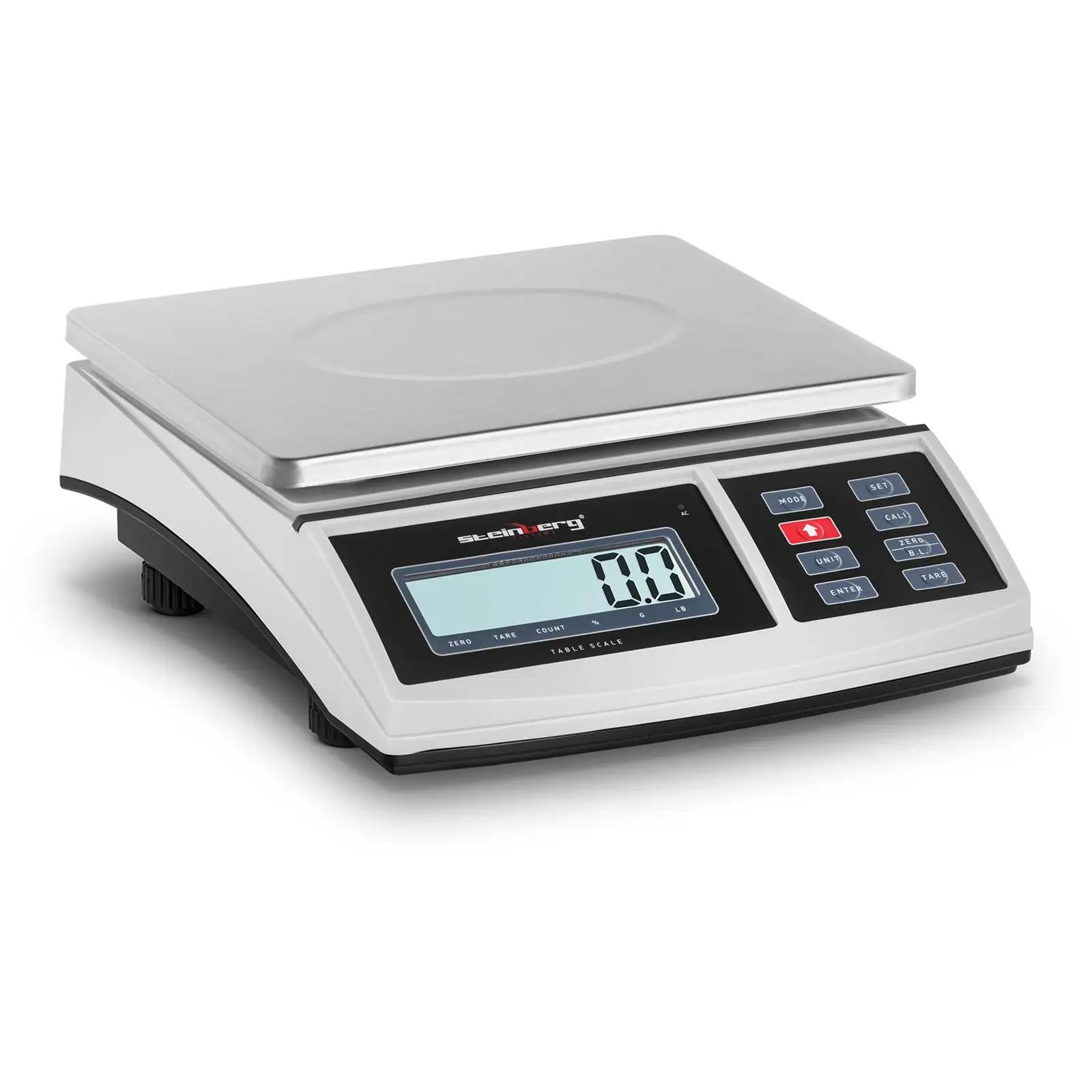 Table Scale - 15 Kg / 0.5 G - 21 X 27 Cm - LCD