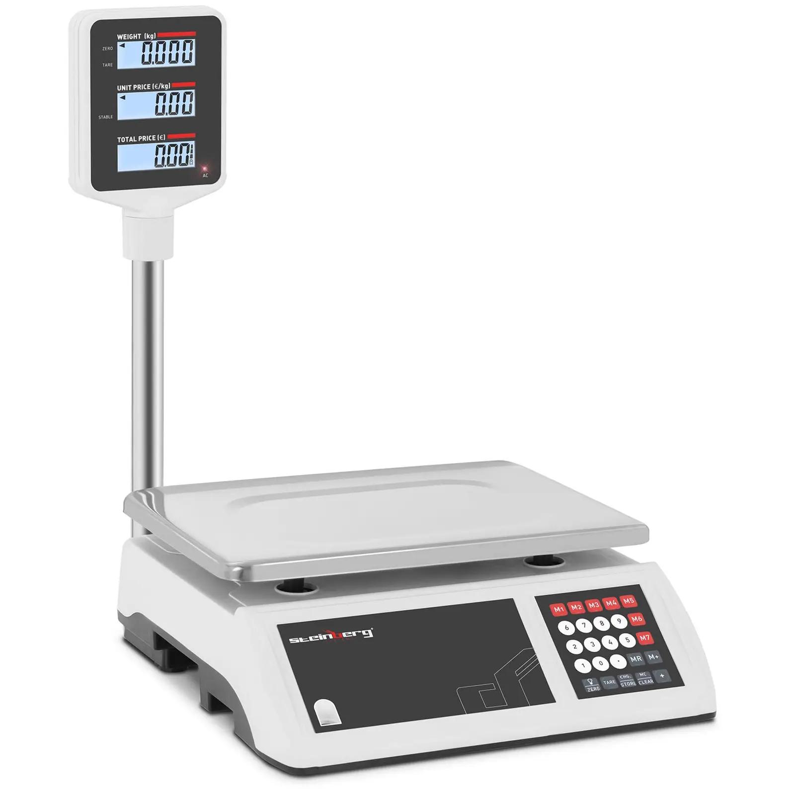 Digital Weighing Scale - 6 Kg / 1 G - Raised LCD Display