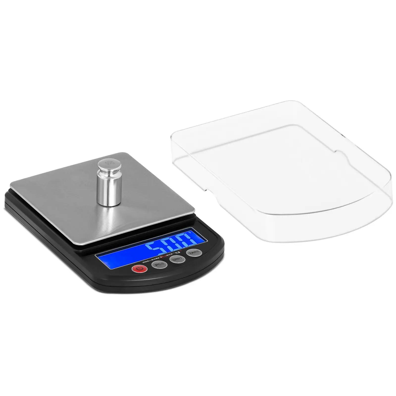 Digital Precision Scale - 3,000 g - ±0.5 g / 1,000 g - 100 x 100 mm