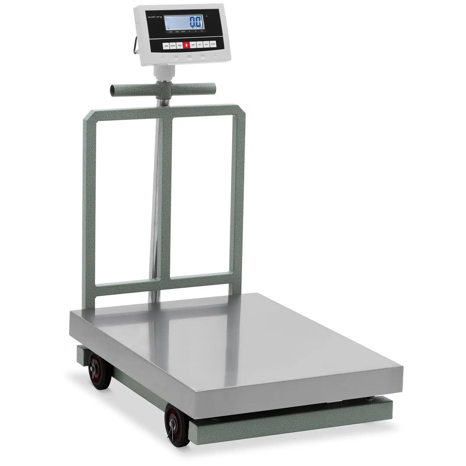 Platform Scale - Rollable - 1000 Kg / 0.2 Kg - 600 X 800 X 195 Mm - Kg / Lb