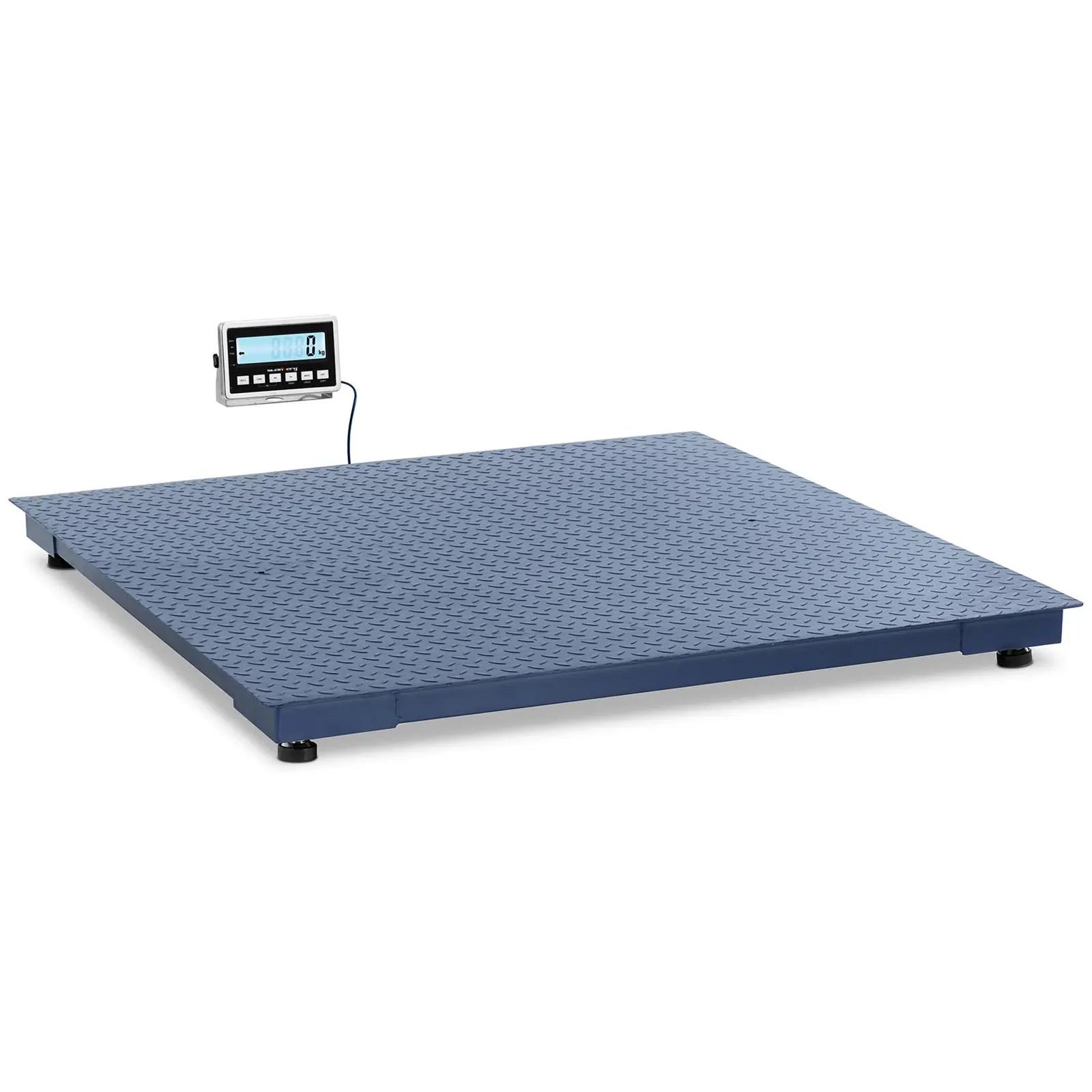 Floor scale - 3000 kg / 1 kg - 1500 x 1500 mm - LCD