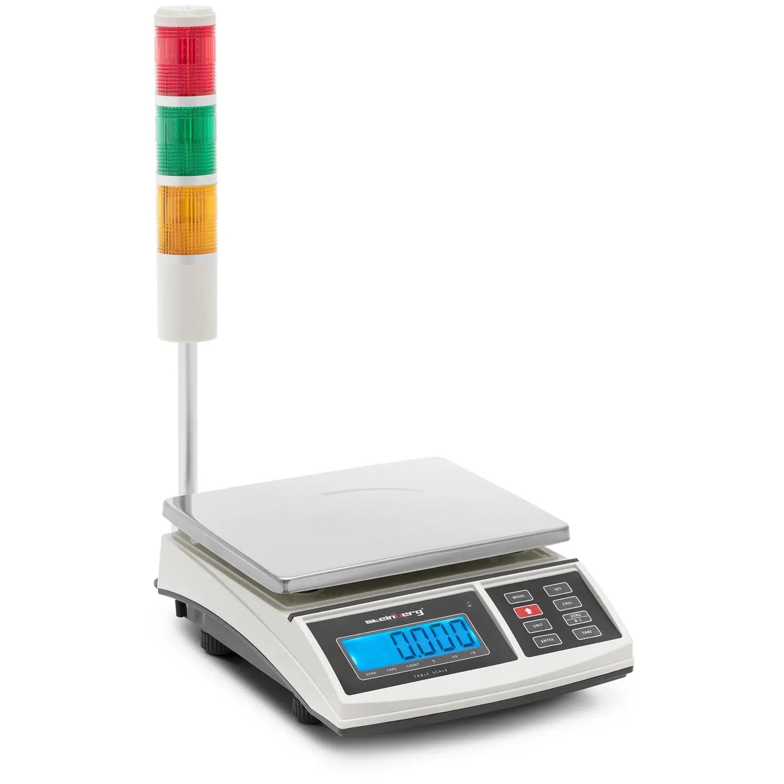 Table Scale - 3 Kg / 1 G - 210 X 270 Mm - Indicator Light - LCD