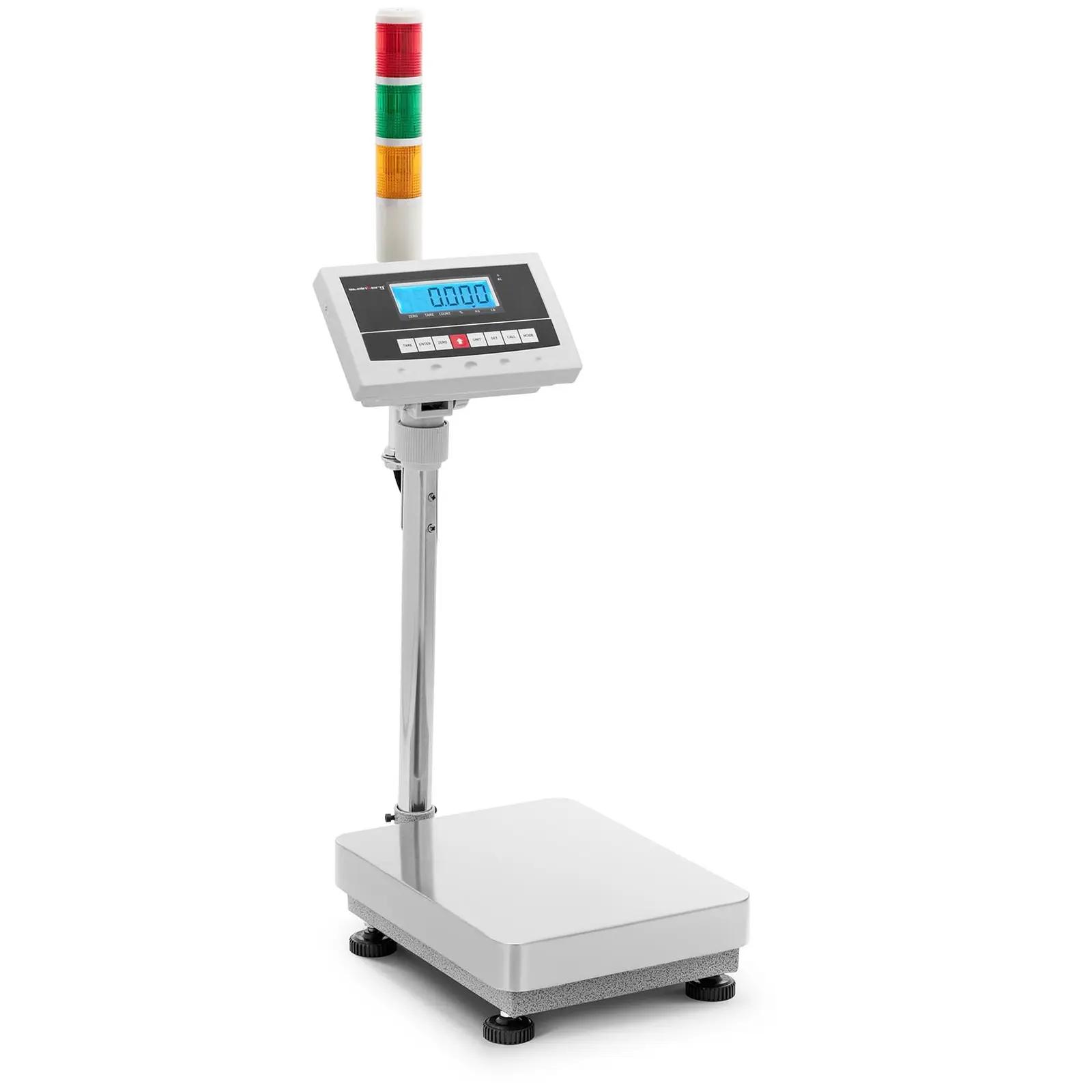 Platform Scale - Warning light - 30 kg / 0.001 kg - 300 x 400 mm - kg / lb