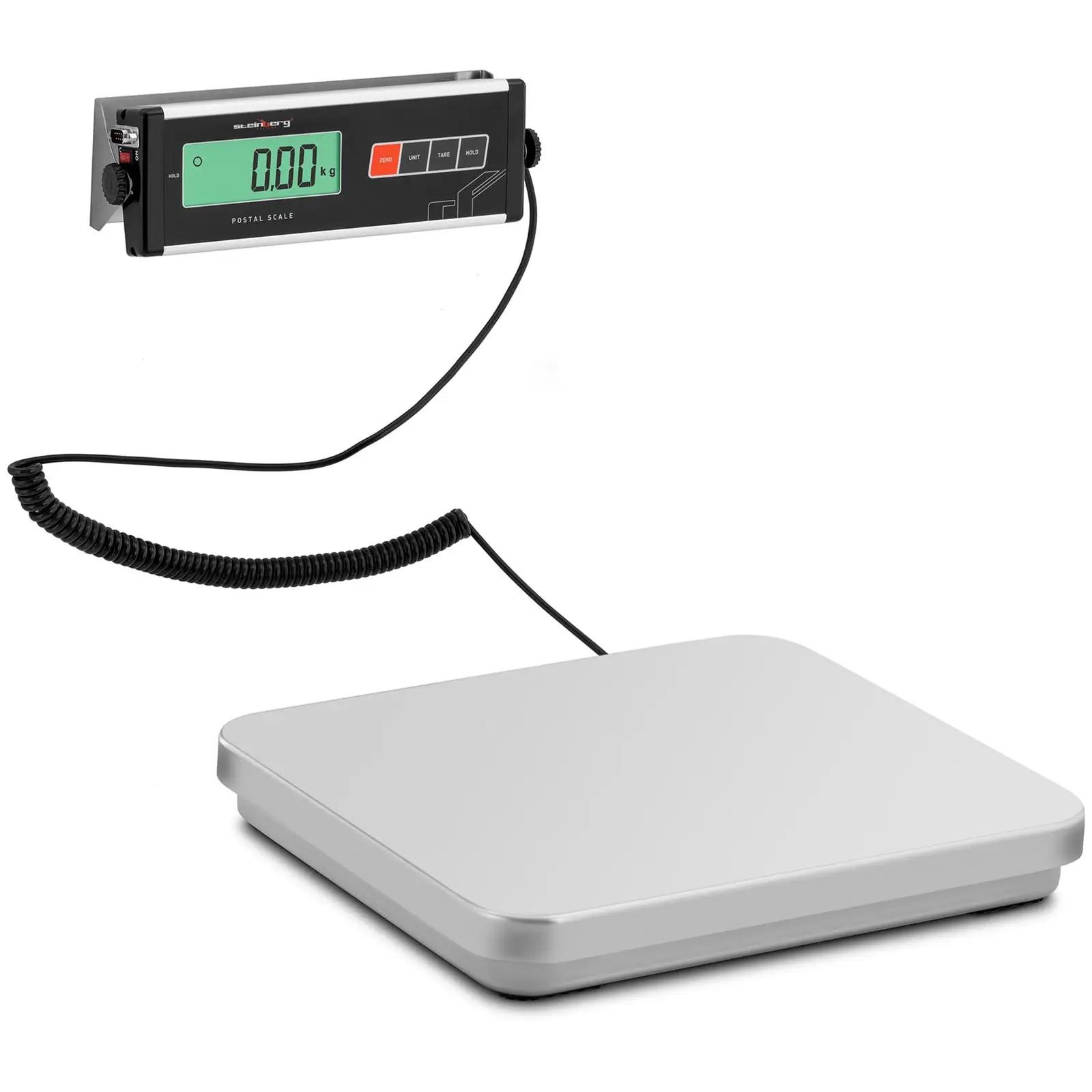 Parcel Scales - 60 Kg / 0.02 Kg - 35.5 X 40.5 Cm - External LCD