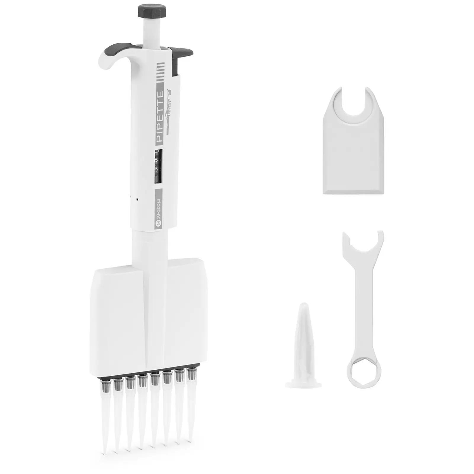 Multichannel Pipette - For 8 Tips - 50 - 300 Μl