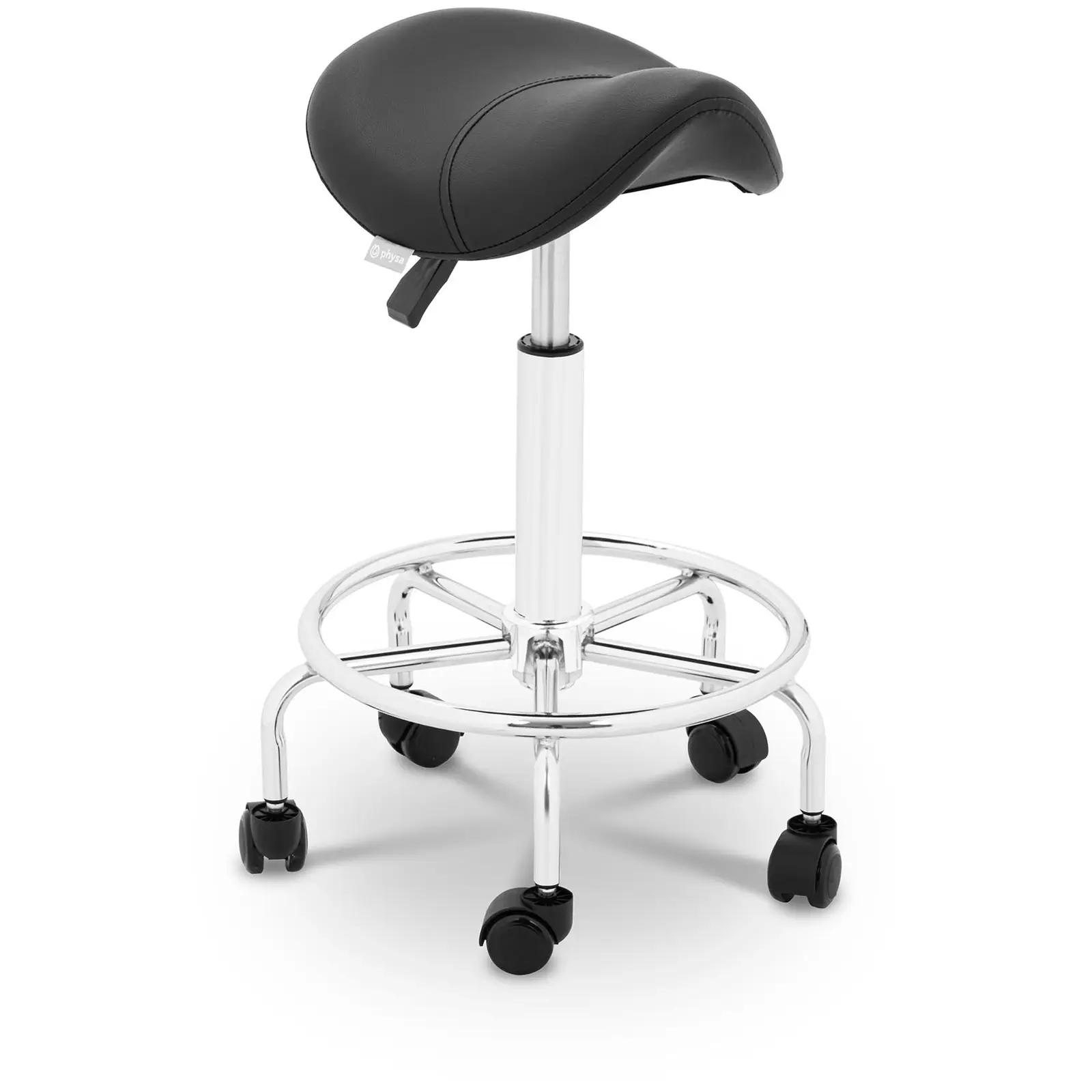 Saddle Stool - 555 - 695 Mm - 150 Kg - Black