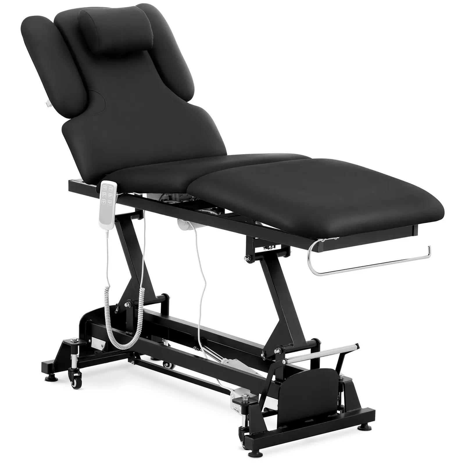 Electric Massage Table - 3 motors - 250 kg - black