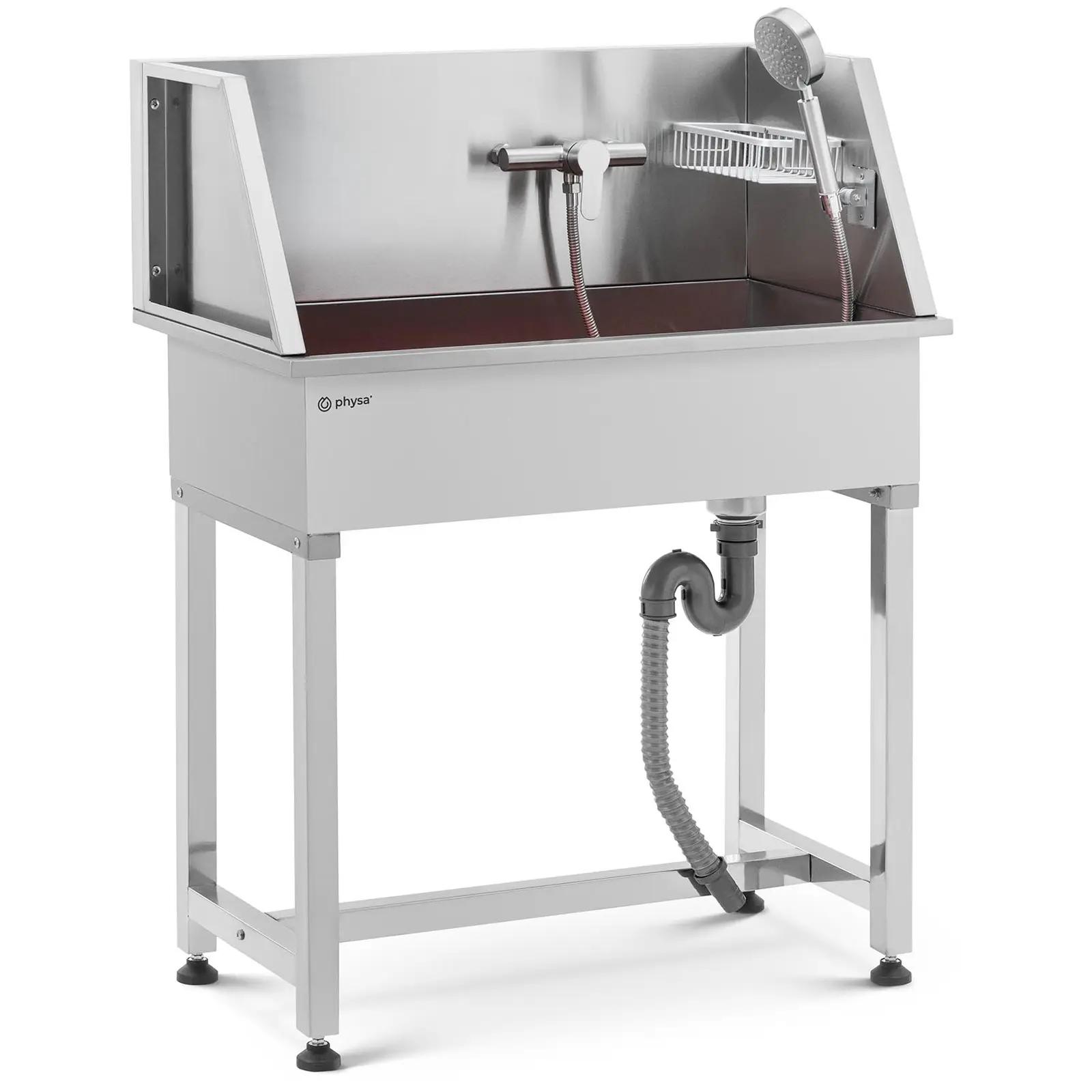 Dog Bath - Stainless Steel - Up To 60 Kg