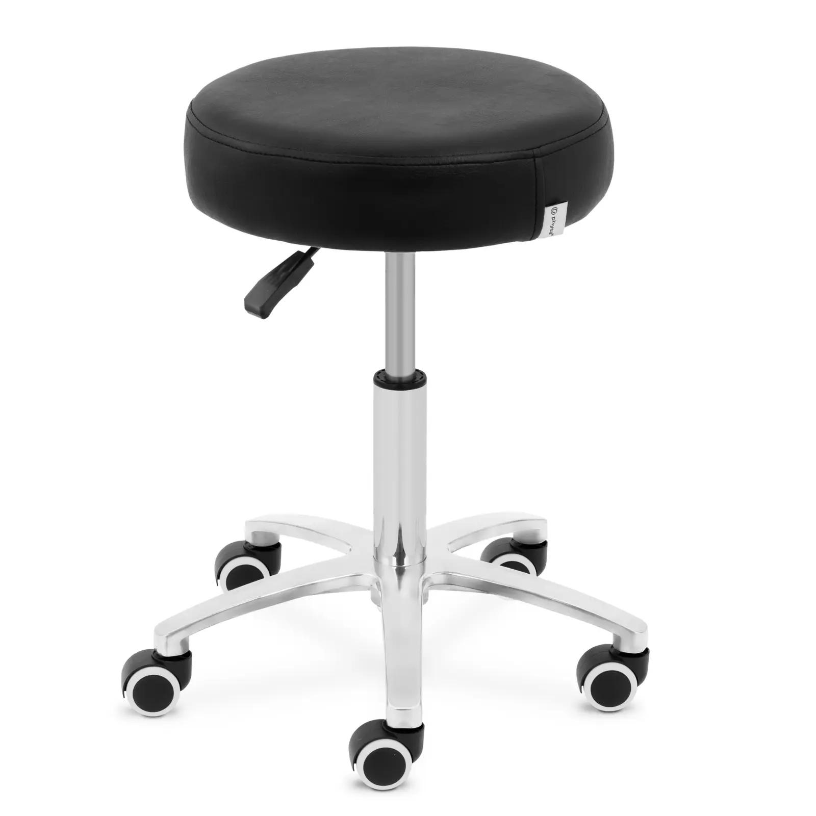 Roller Stool - 48 - 61 cm - 120 kg - black