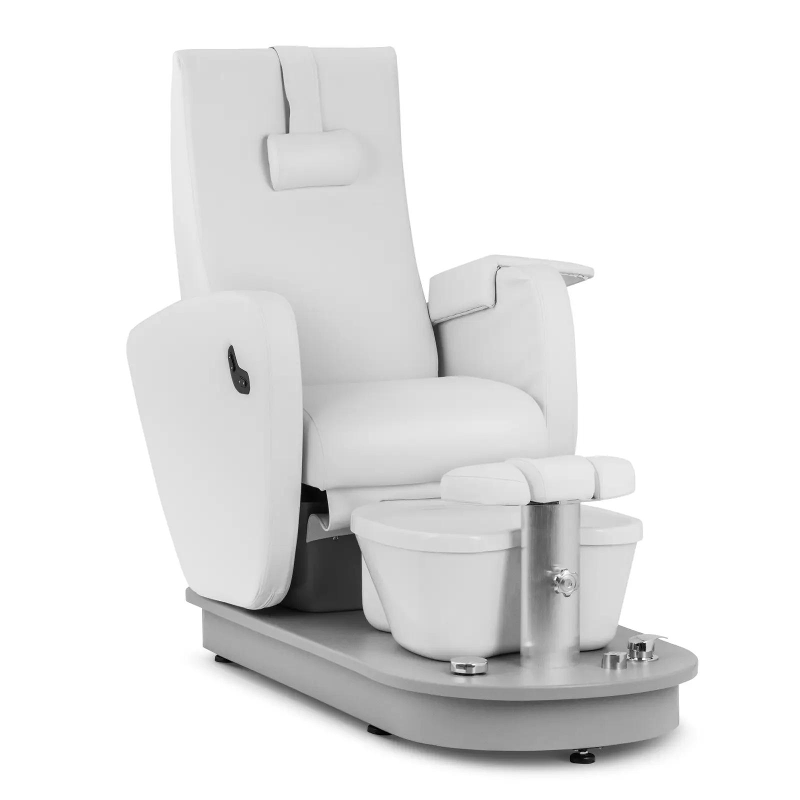 Electric Pedicure Chair - With Foot Bath - 115 W - 200 Kg - White