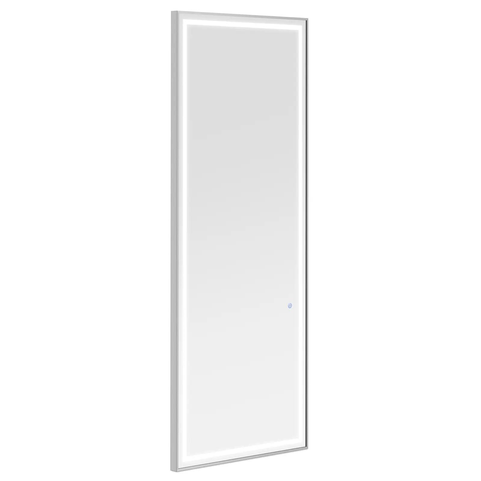 Salon Mirror - LED Lighting - Extra Thin - Rectangular - Silver - 180 X 70 Cm