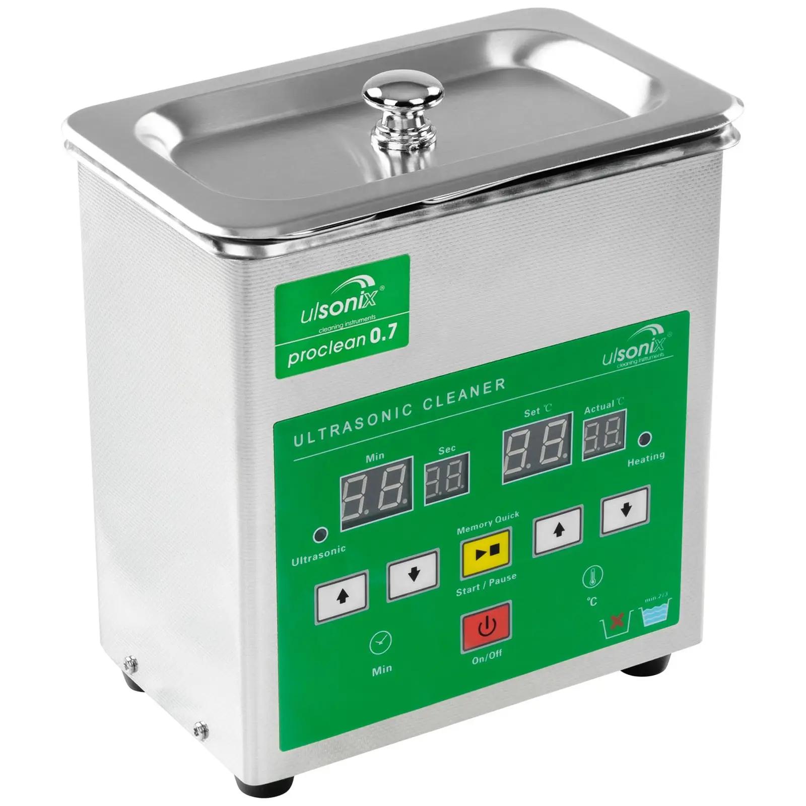 Ultrasonic Cleaner - 0.7 L - Memory Quick