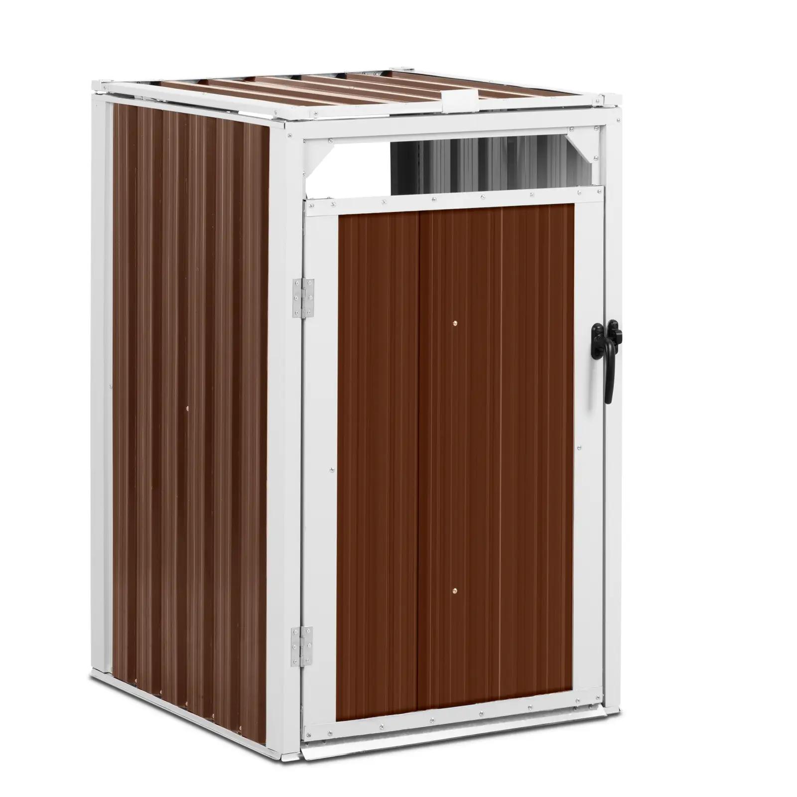 Wheelie Bin Storage - 240 l - brown