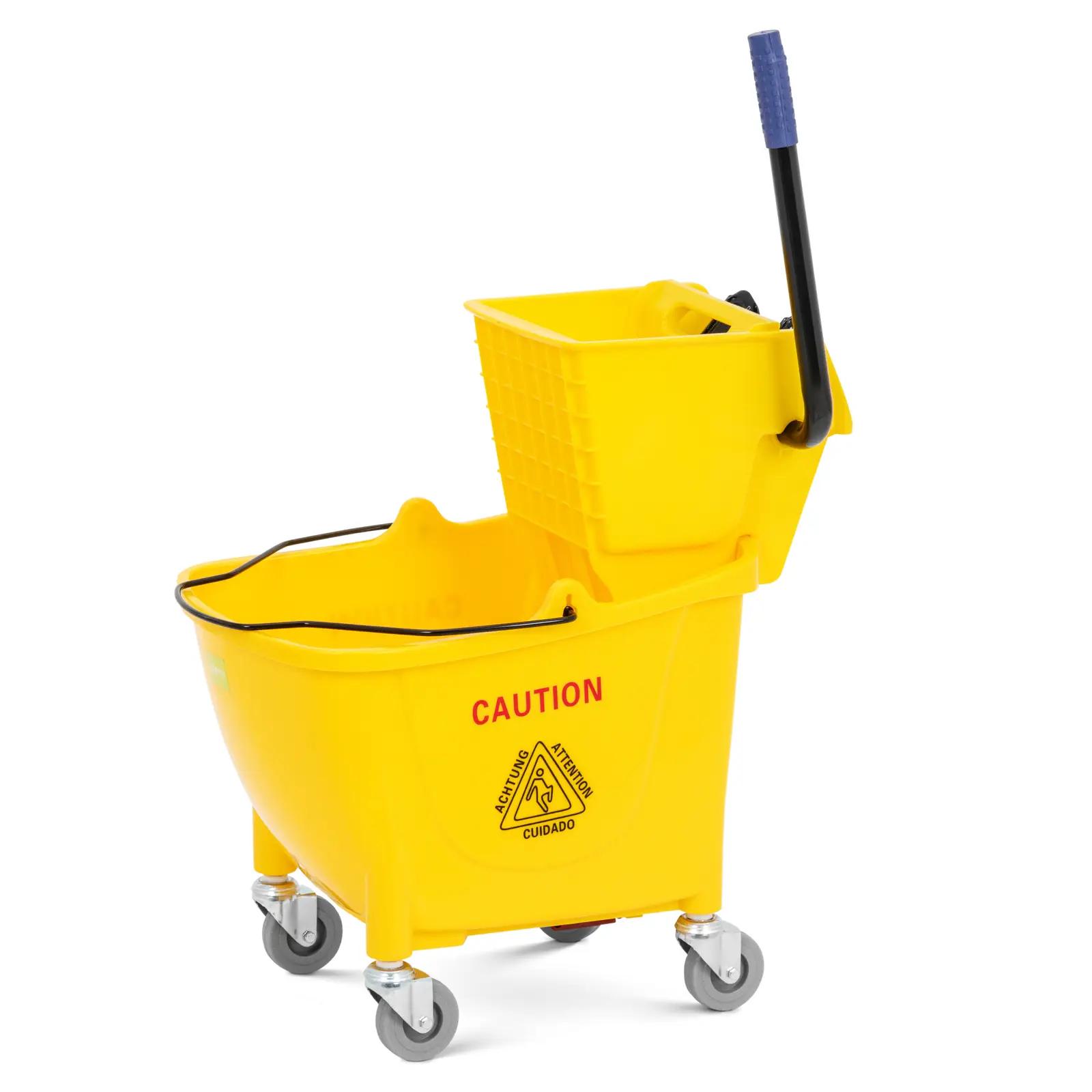 Cleaning Trolley with Wringer - 32 l