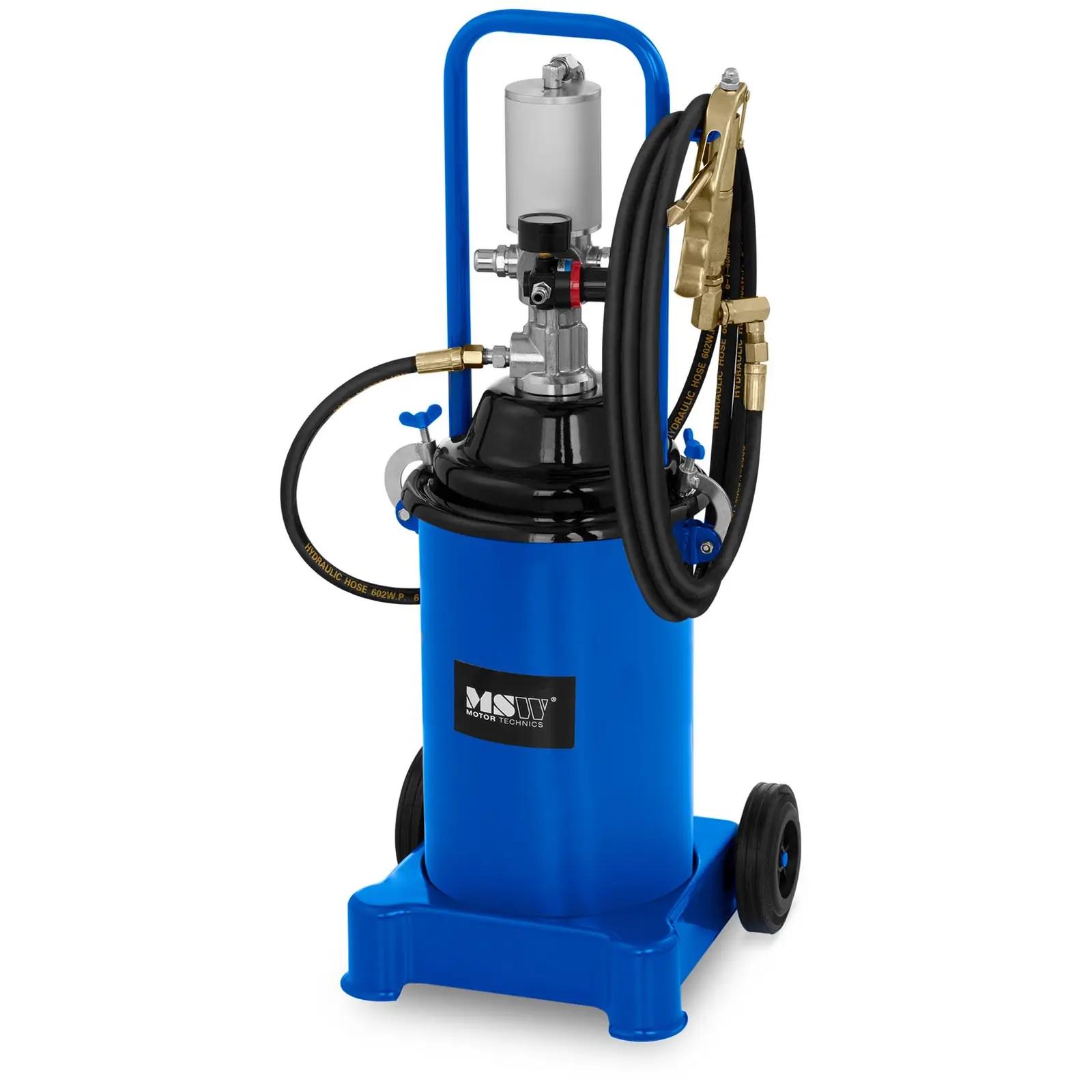 Pneumatic Grease Pump - 12 Litres - Portable - 300-400 Bar Pump Pressure