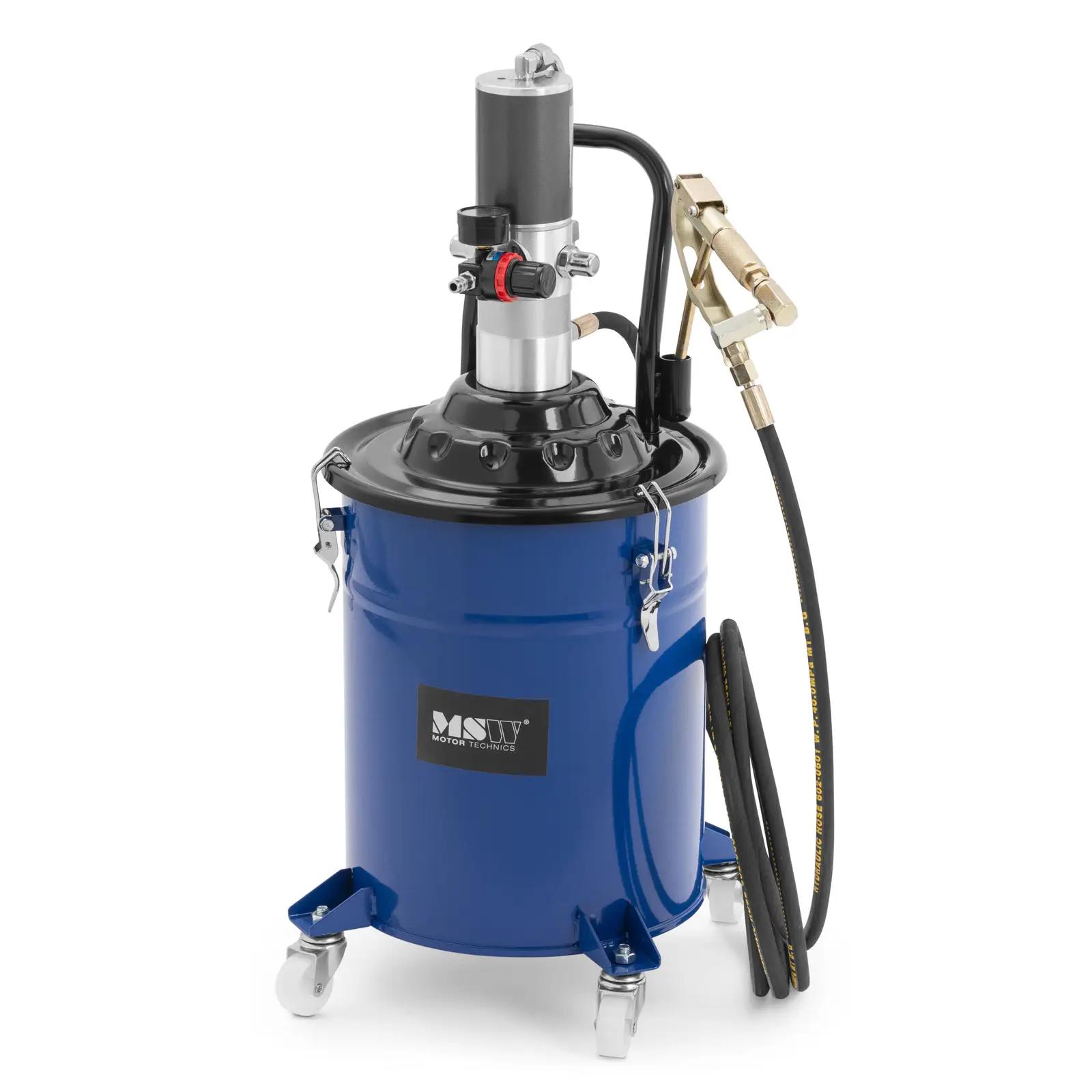 Pneumatic Grease Pump - 20 Litres - Portable - 300-400 Bar Pump Pressure