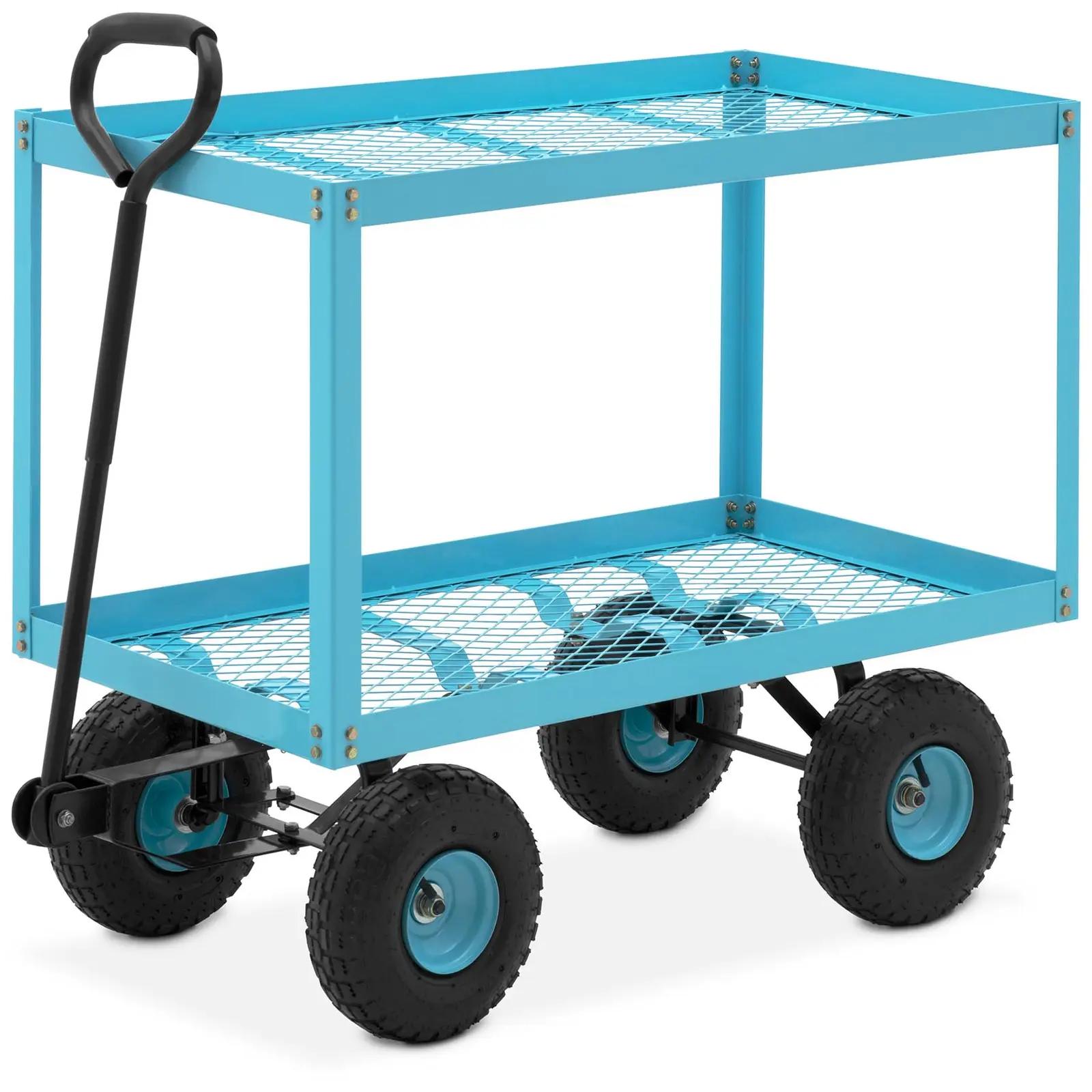 Garden Trolley - 150 Kg - 2 Grid Shelves