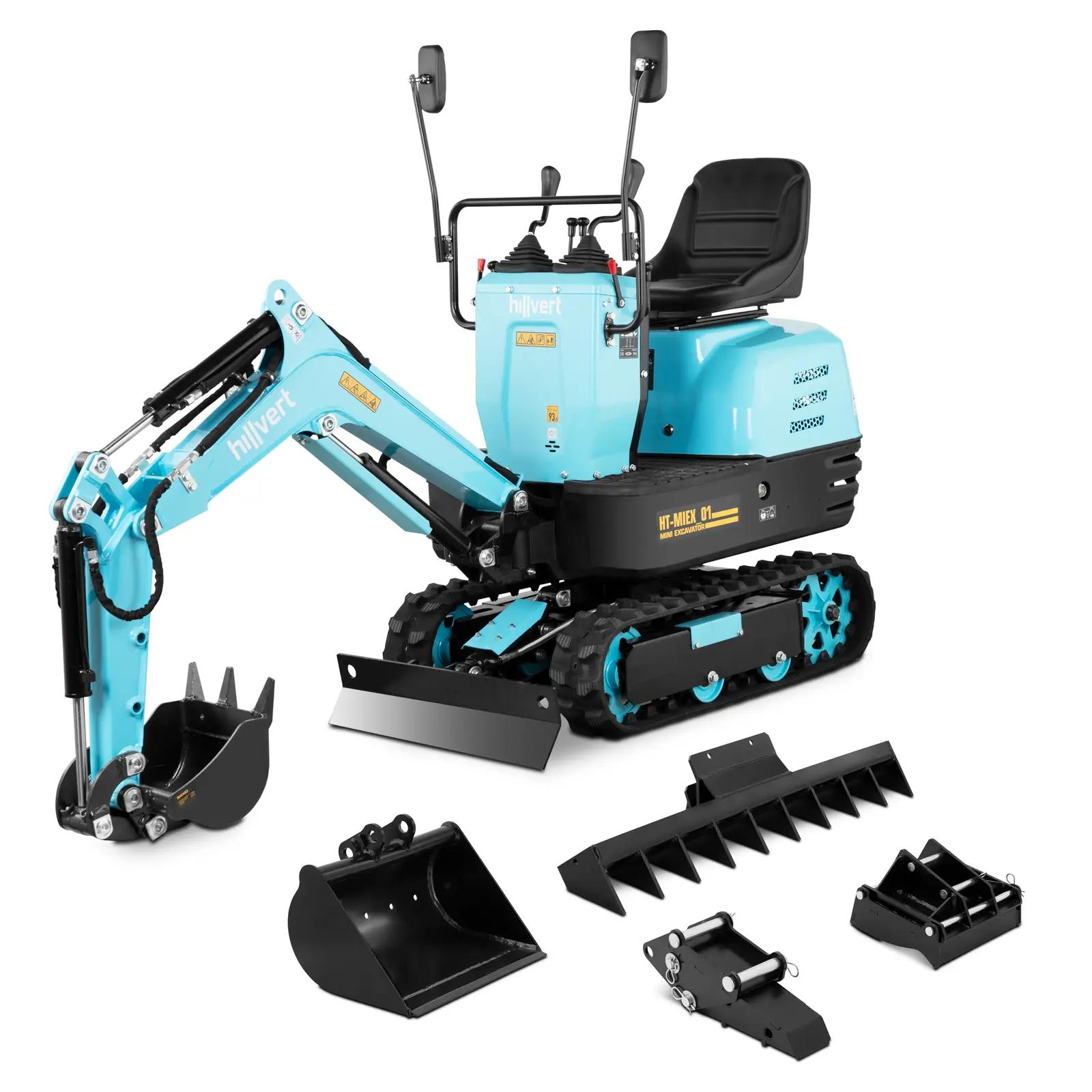 Mini Excavator - Petrol - 6.3 kW - 233 Cm Digging Depth