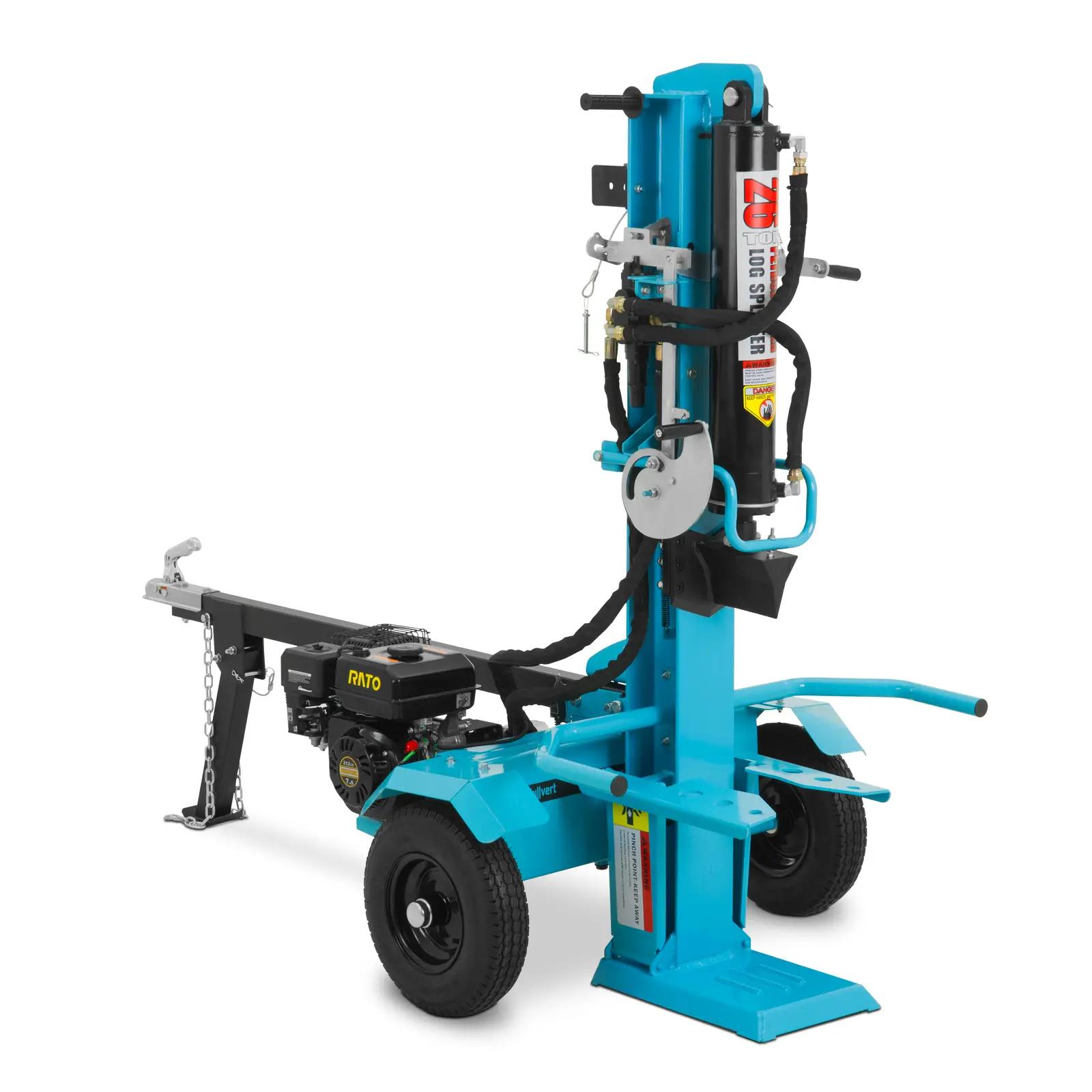 Petrol Log Splitter - 7 HP - Splitting Capacity 26 T - Splitting time: 14 S - Ø 50 Cm